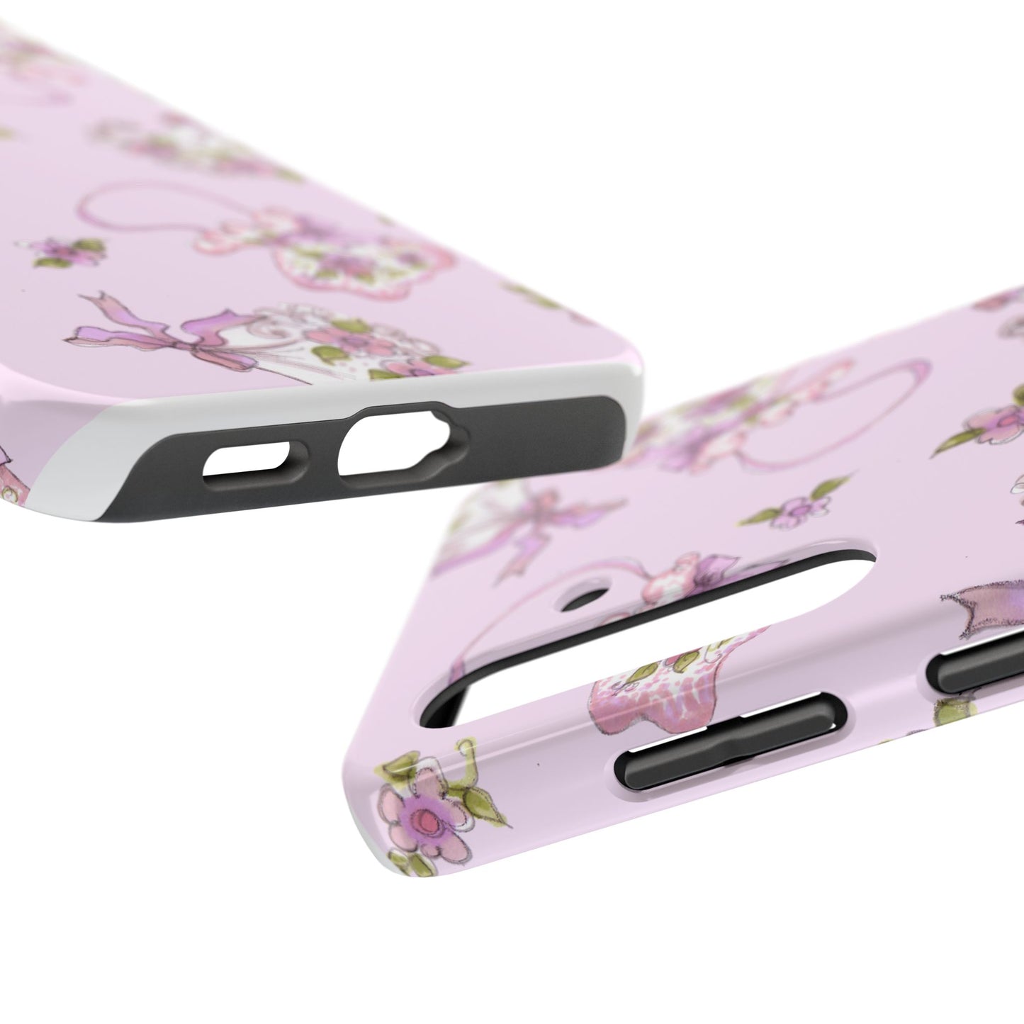 Flower Model Hand Bag Phone Case