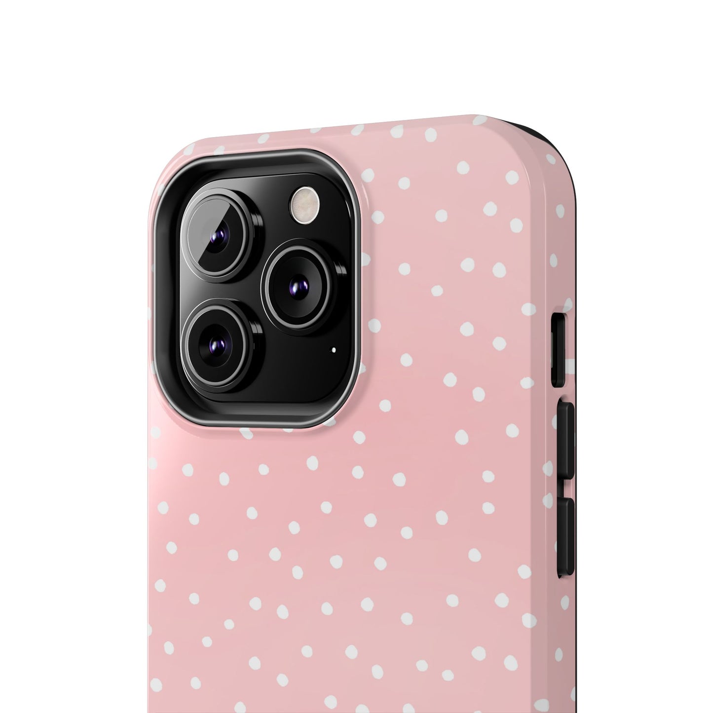 Little Dots Pink / White Phone Case