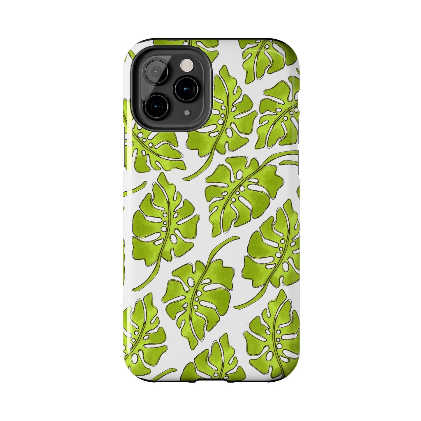 Big Leaf White Phone Case