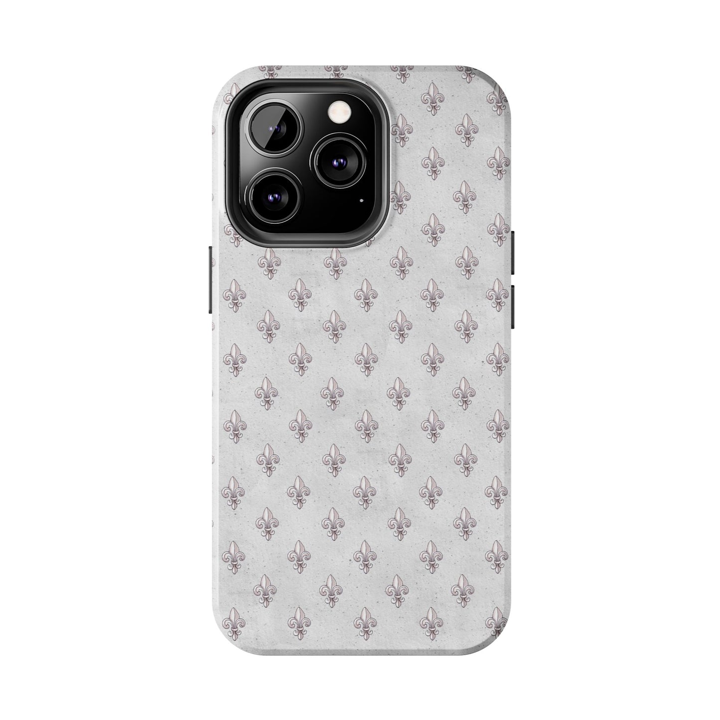 Fleurs Silver Phone Case