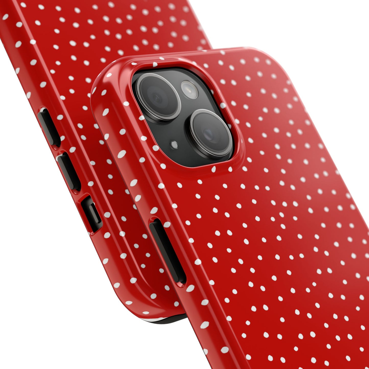 Dinky Dots Red / White Phone Case
