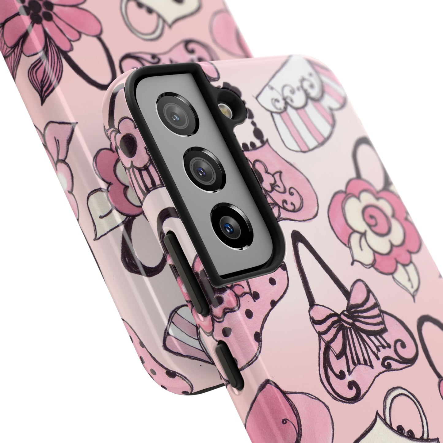 Cat Bags Pink Phone Case