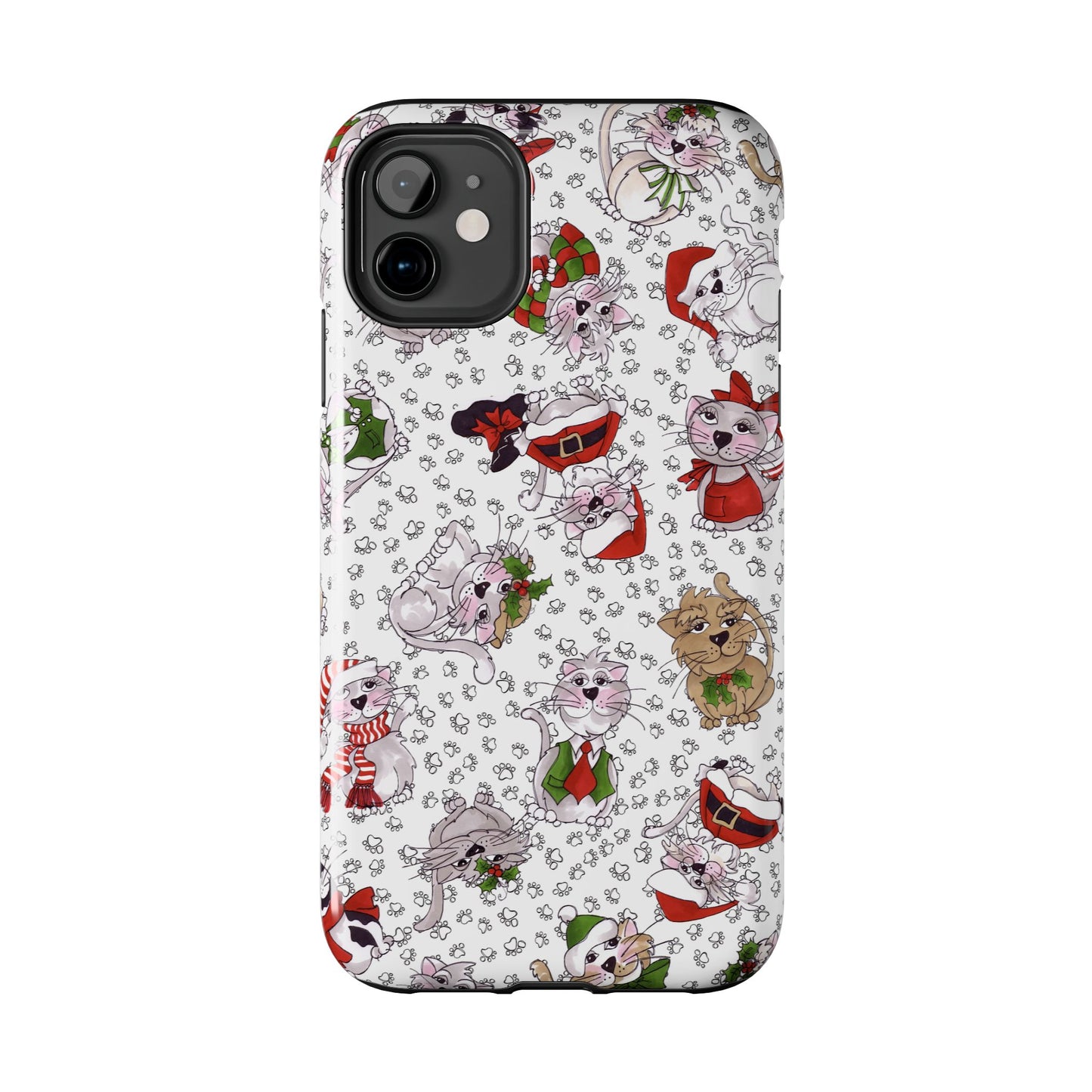 Kitty Blizzard White Phone Case