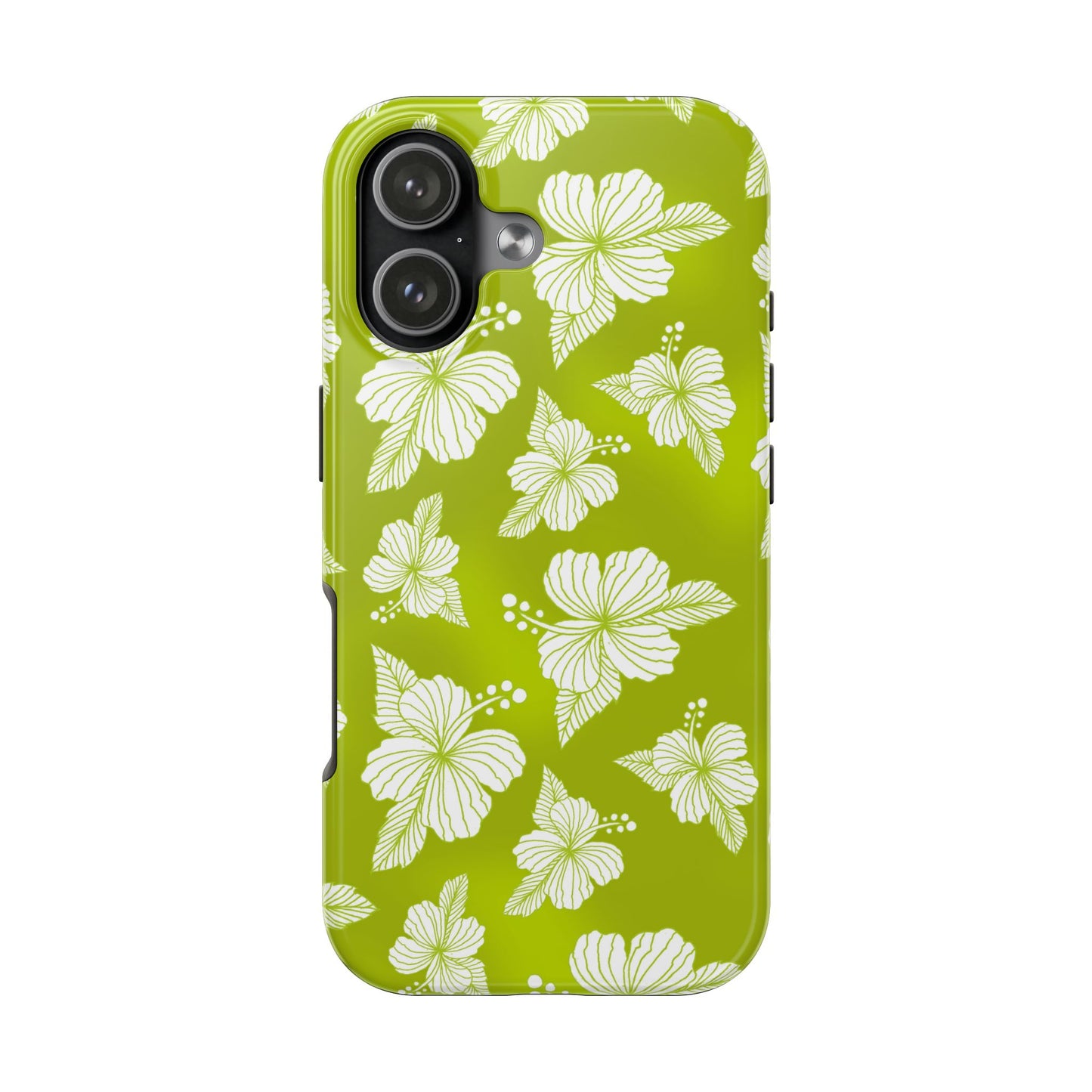 Hibiscus Green Phone Case