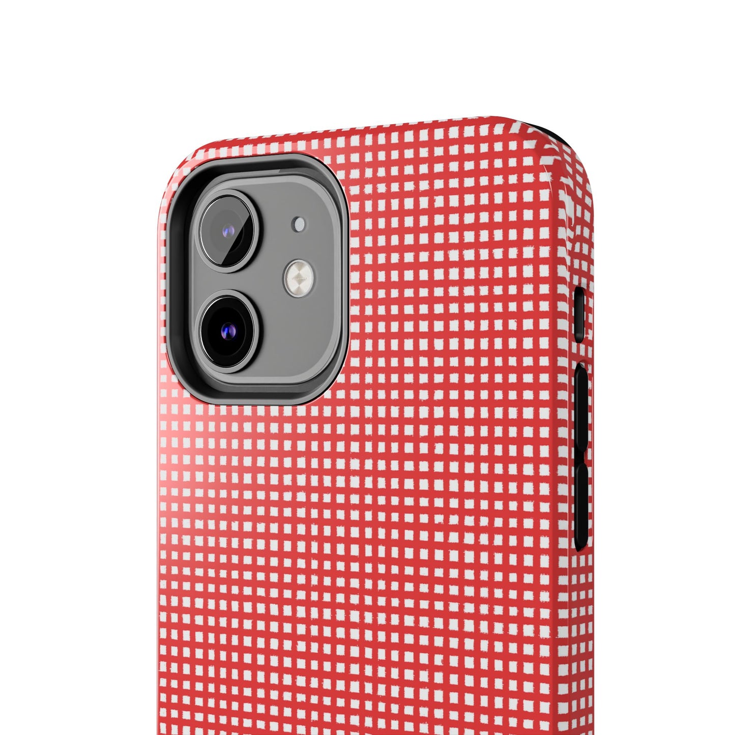 Chipper Check Red Phone Case
