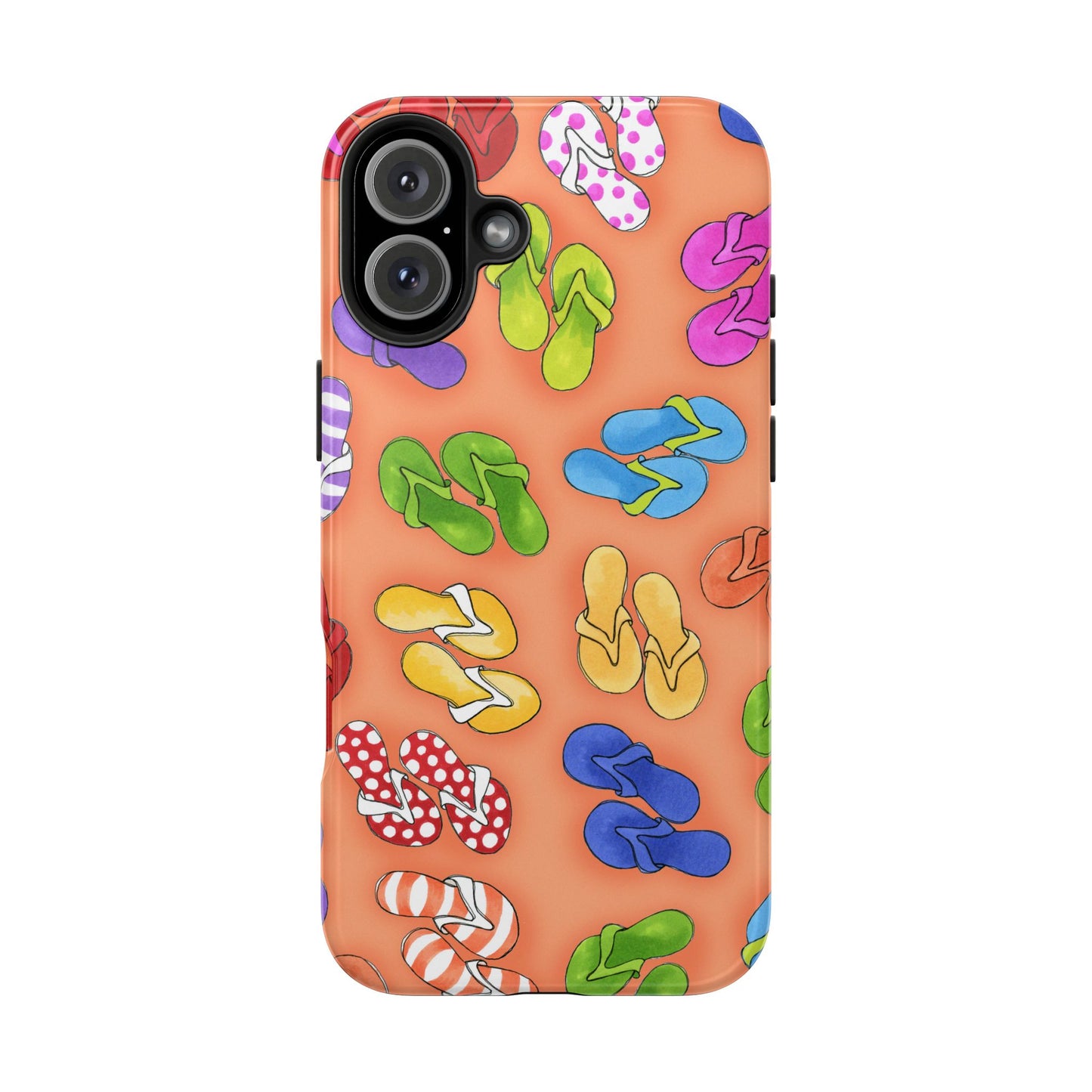 Fun Flops Orange Phone Case