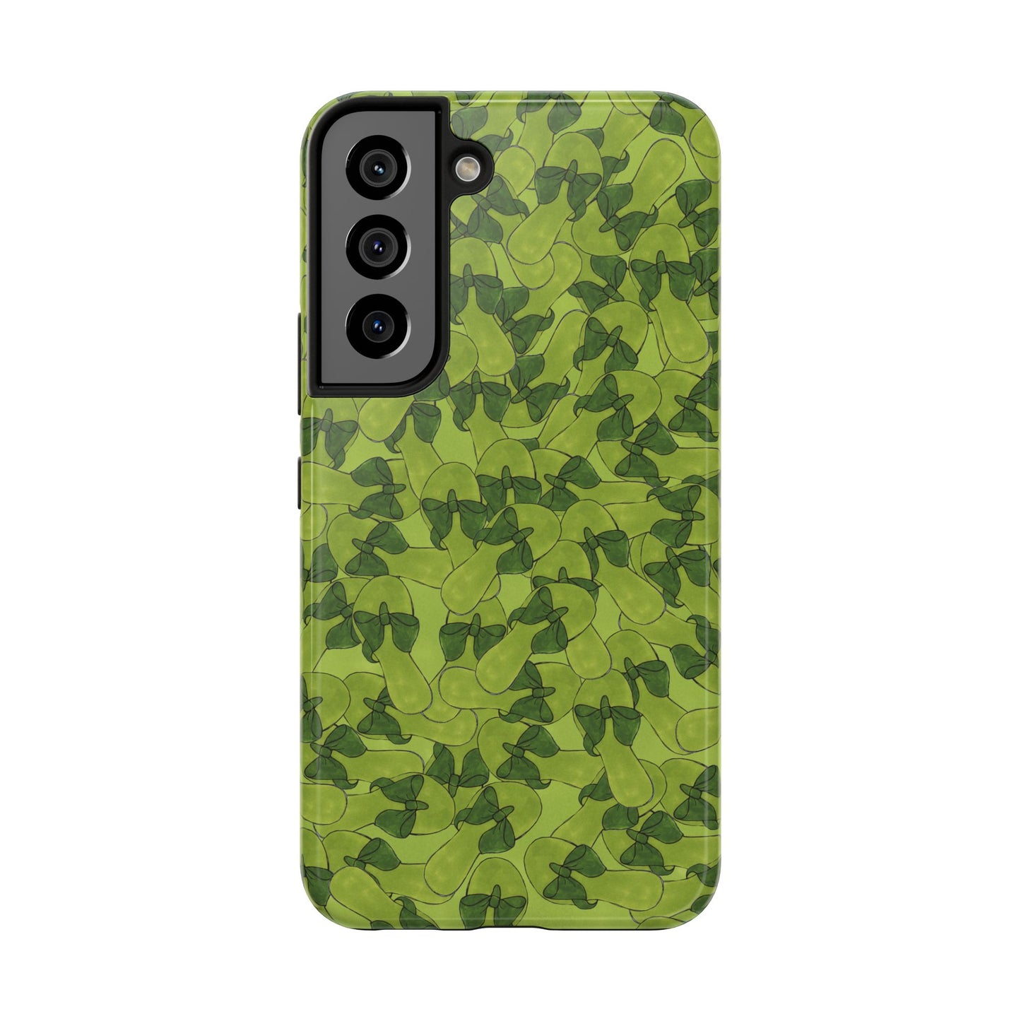 Green Flip Flops Phone Case