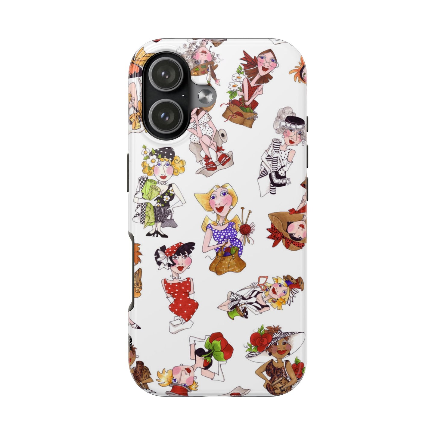 Creative Toss White Phone Case