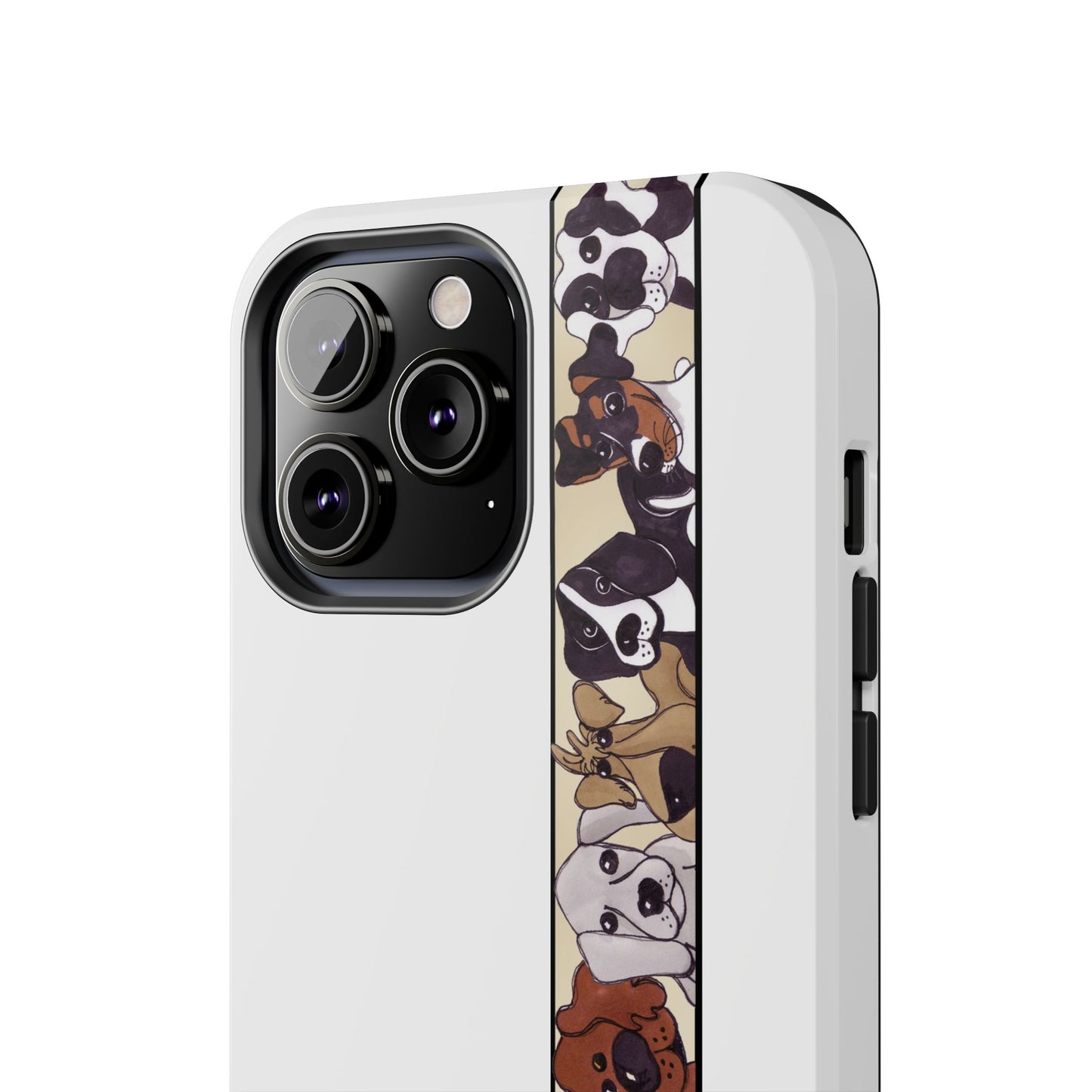 Doggie Delight Border Phone Case