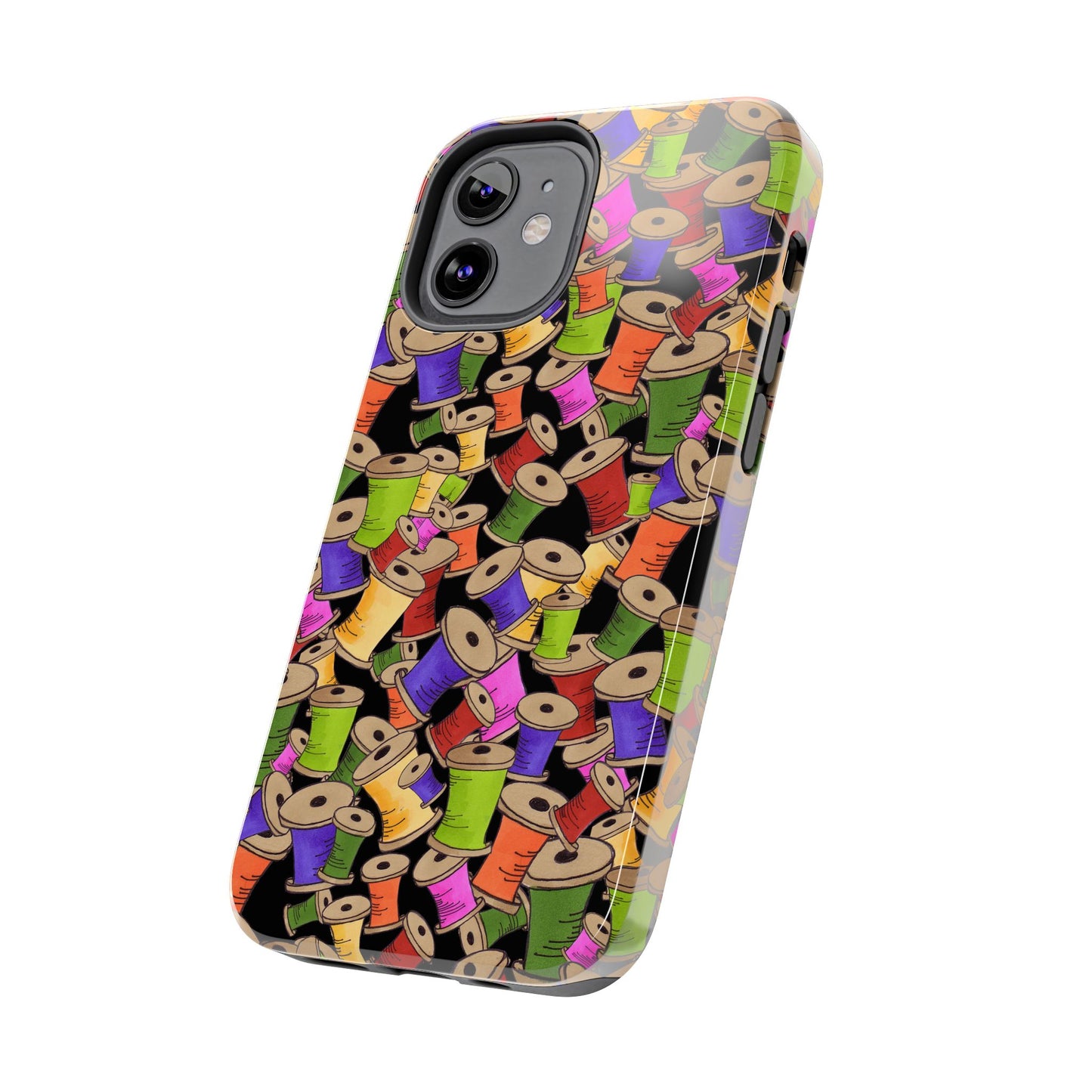 Spoolopoly Black Phone Case