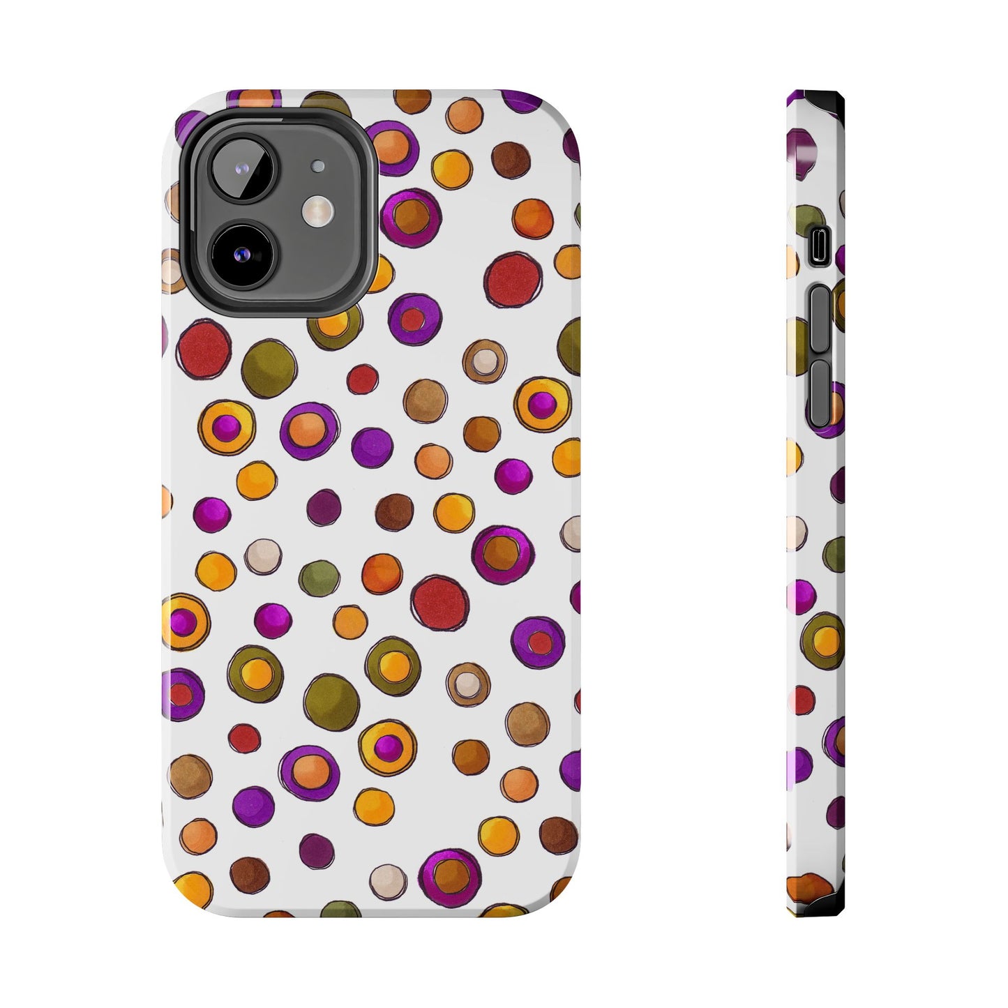 Sesame Dot White Phone Case