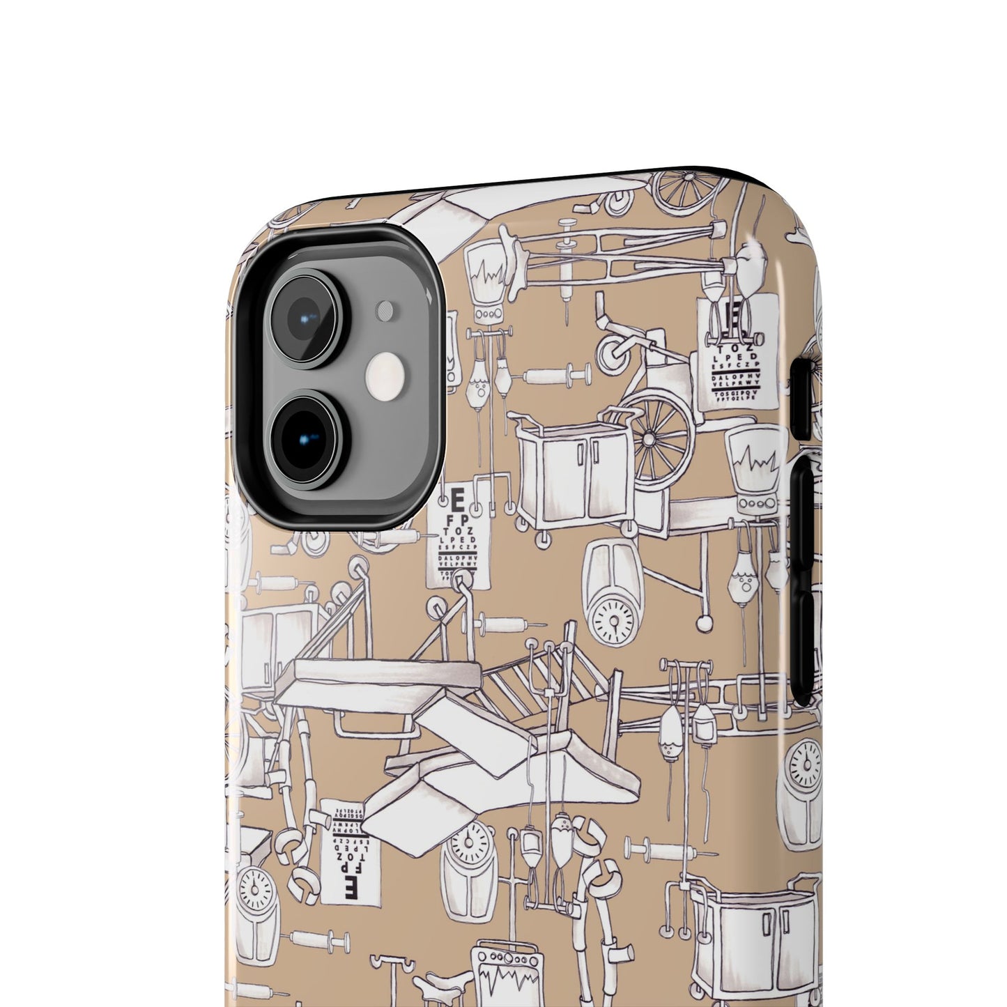 Essentials Khaki / White Phone Case