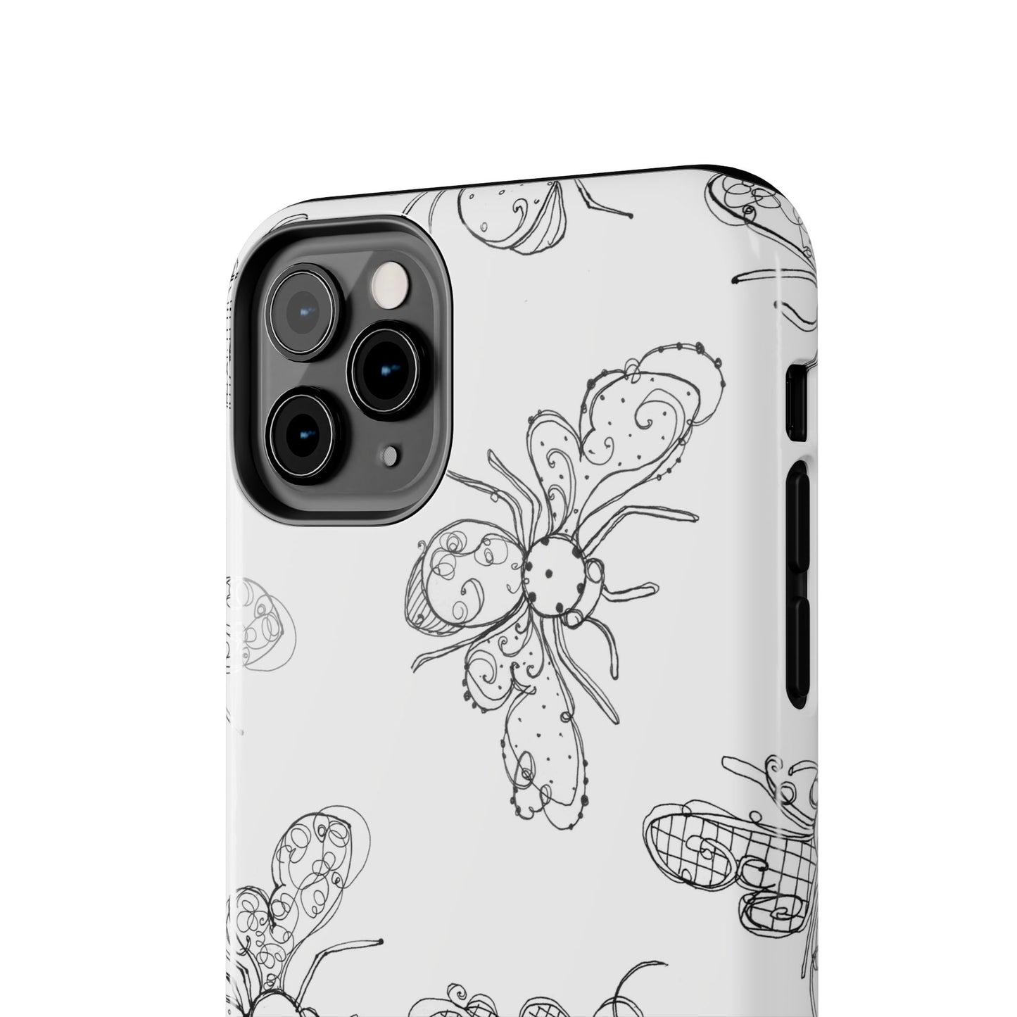 Busy Bees White Phone Case