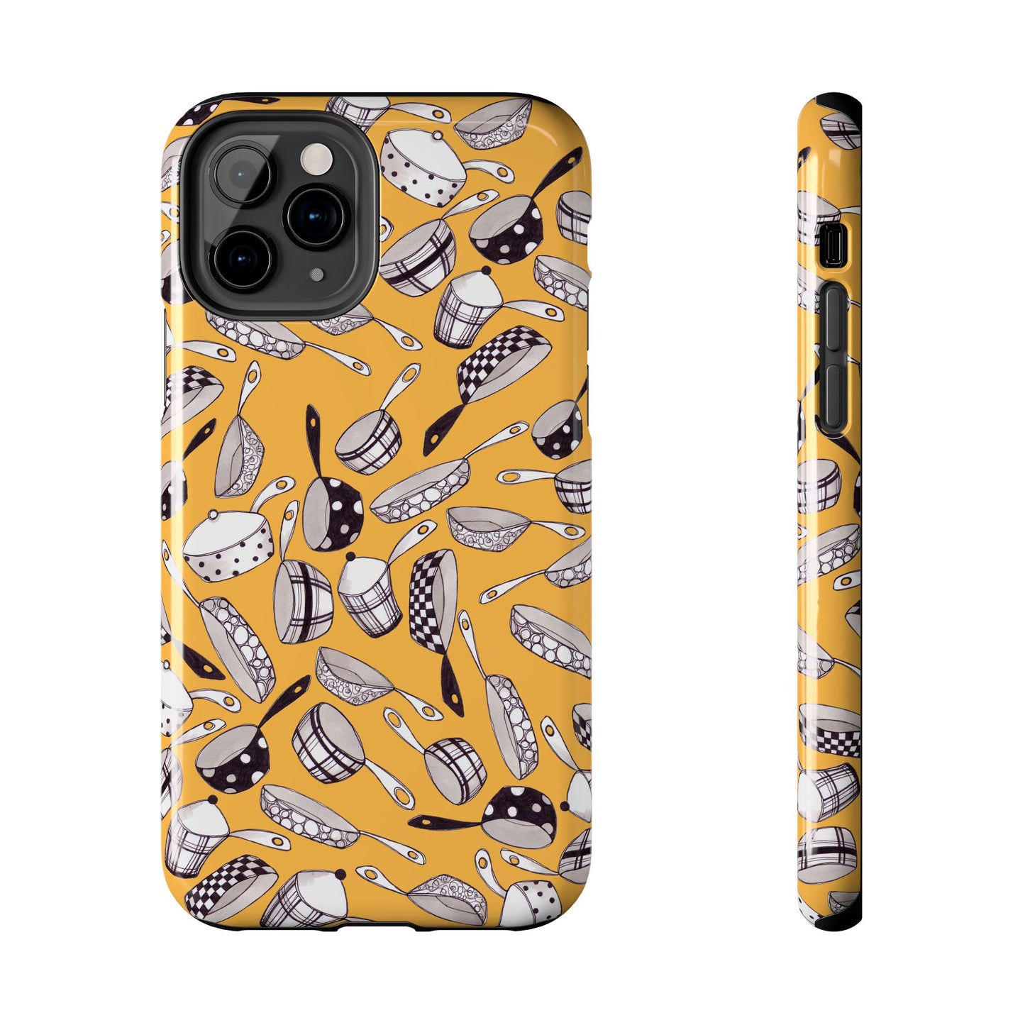 Pots & Pans Flyin' Yellow Phone Case