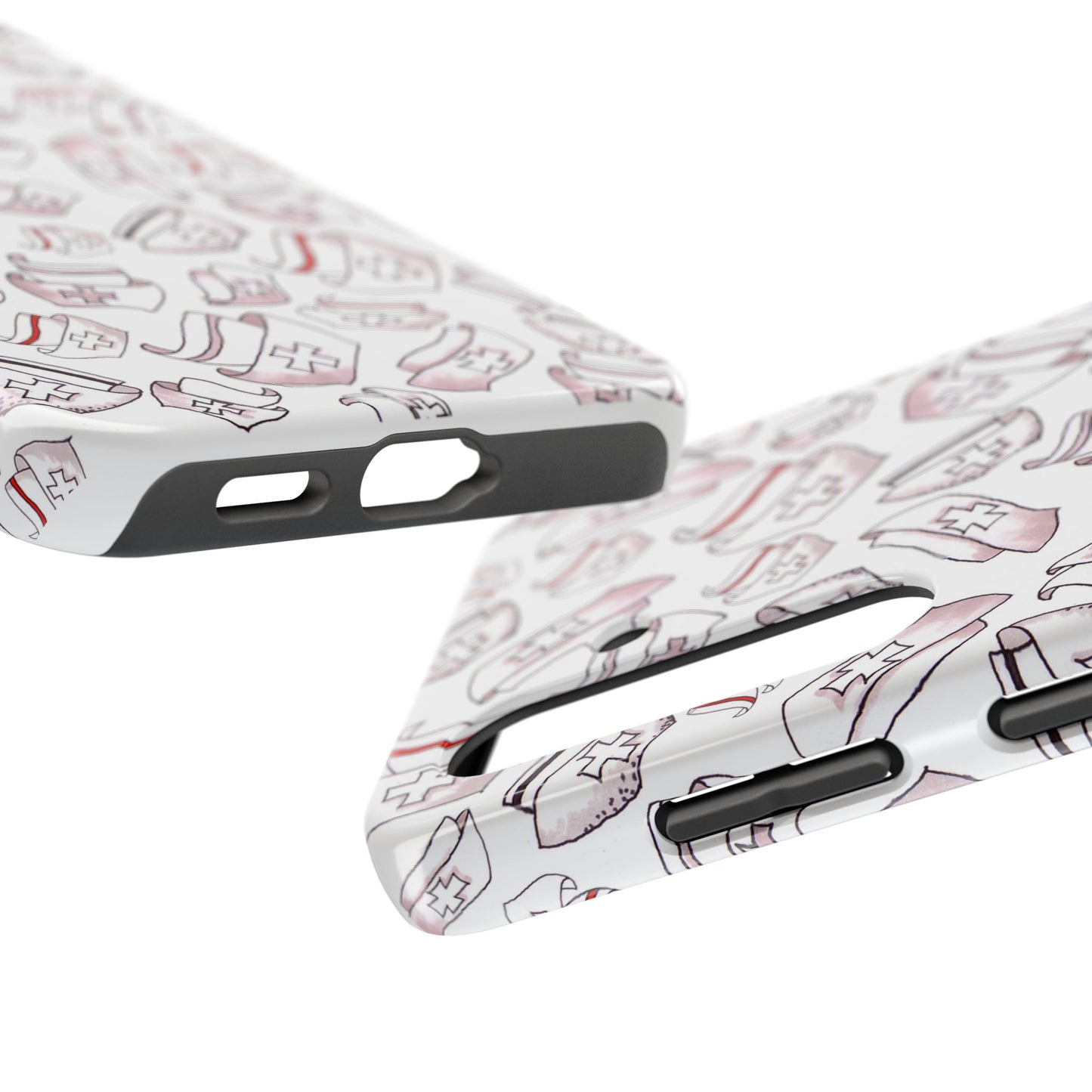 Happy Hats White Phone Case