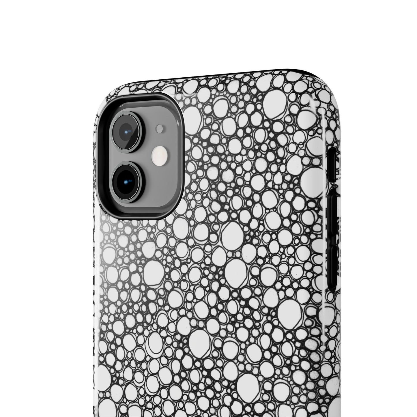 Air Bubbles Black Phone Case