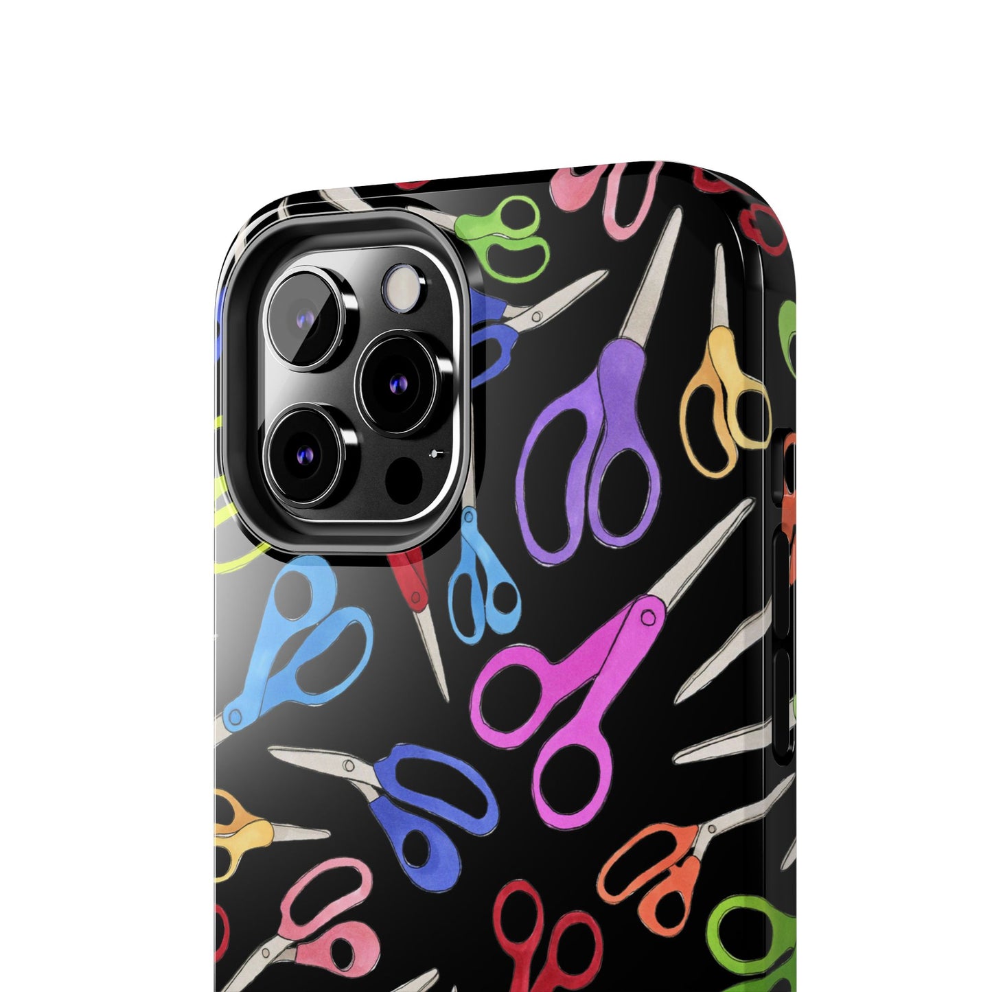 Shear Fun Black Phone Case