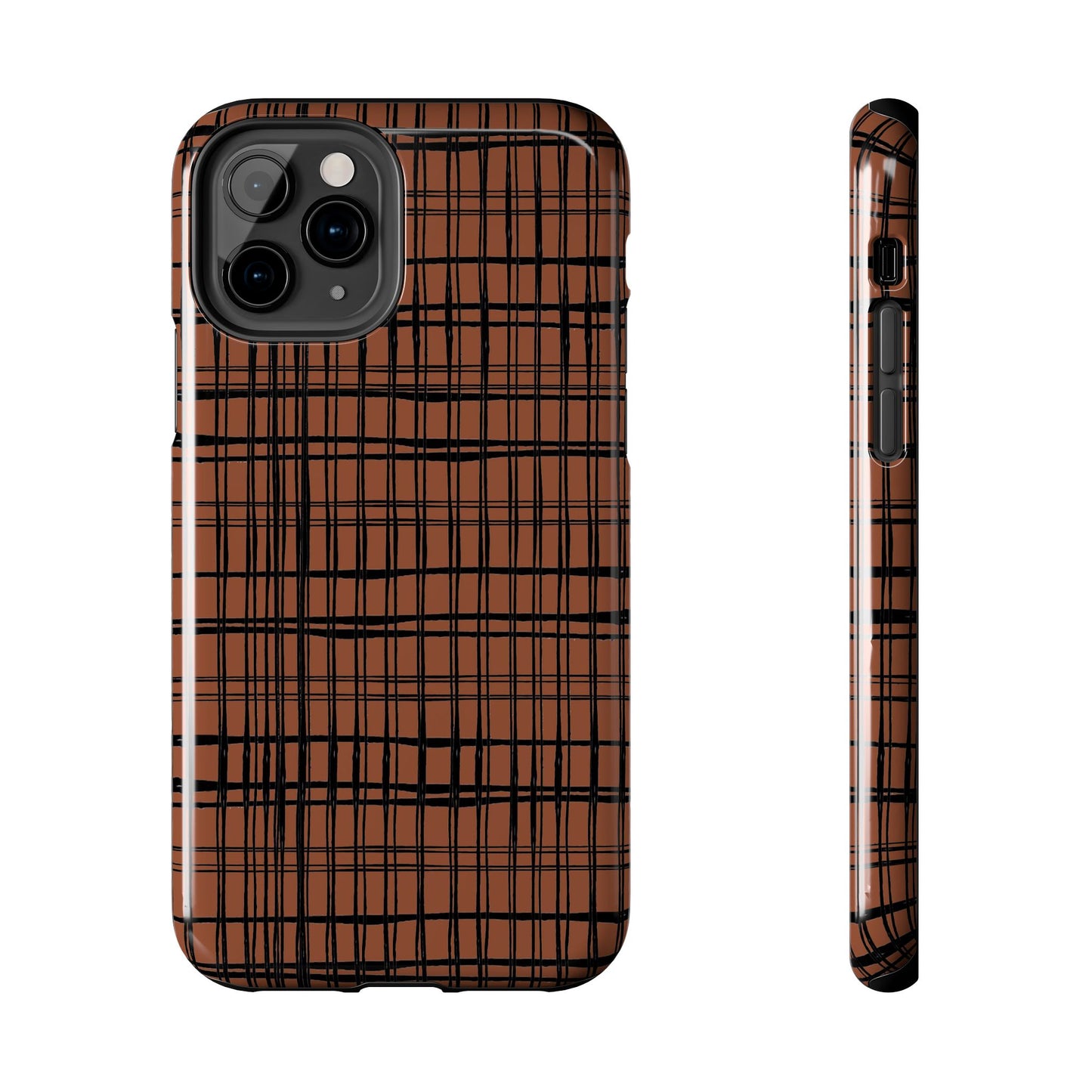 Doggie Fence Rust Phone Case