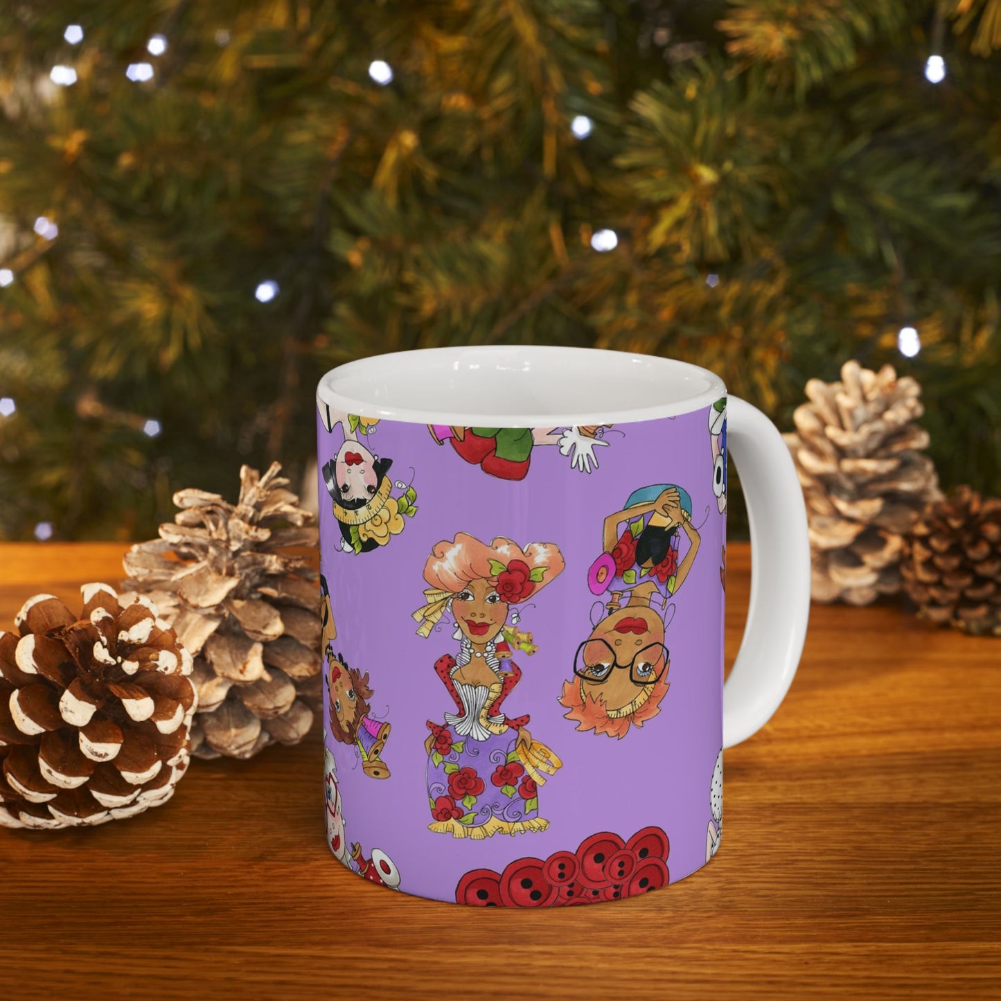 Curious Toss Purple Cup