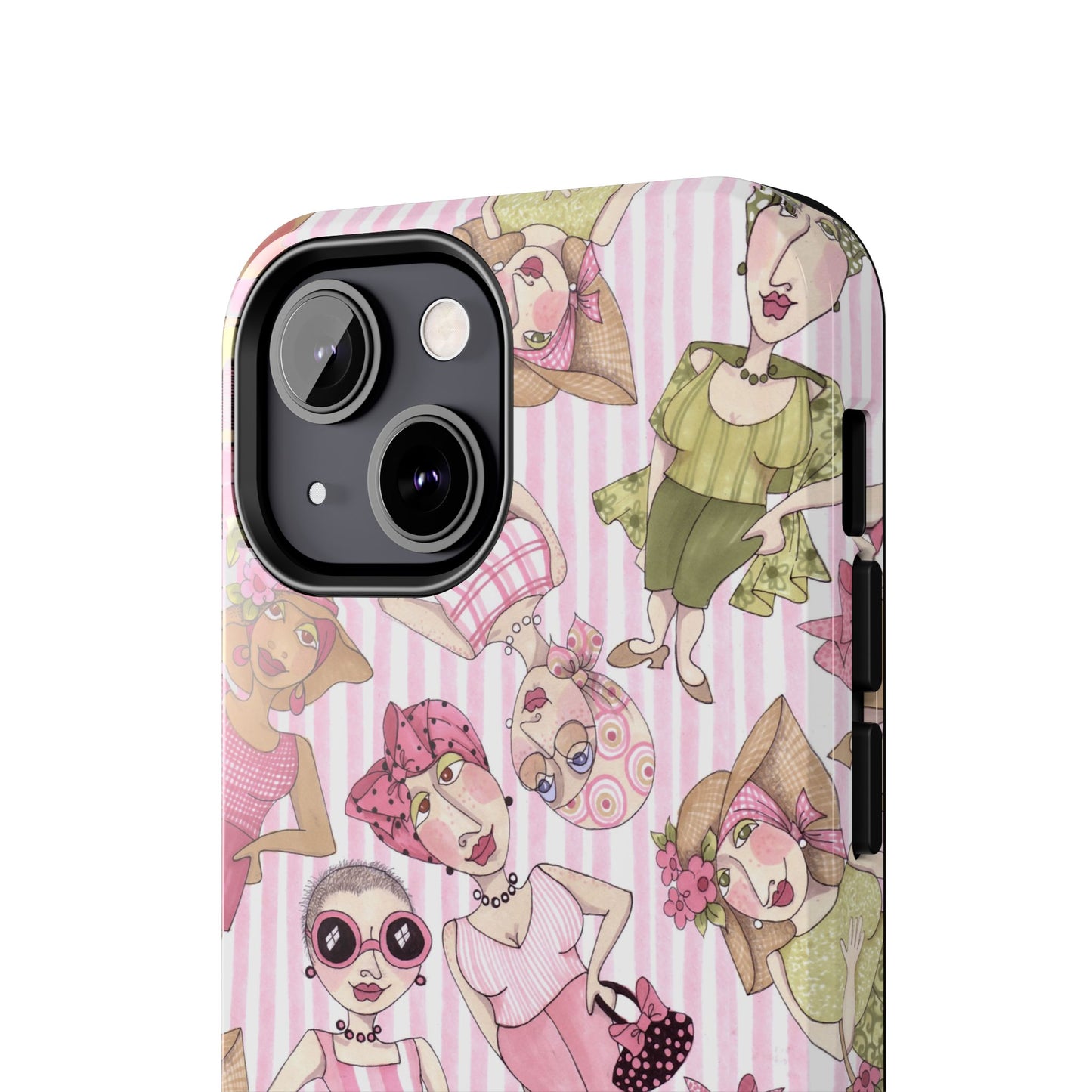 Tossed Ladies Pink Phone Case