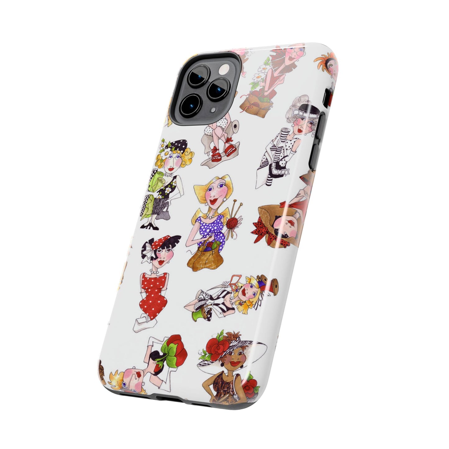 Creative Toss White Phone Case