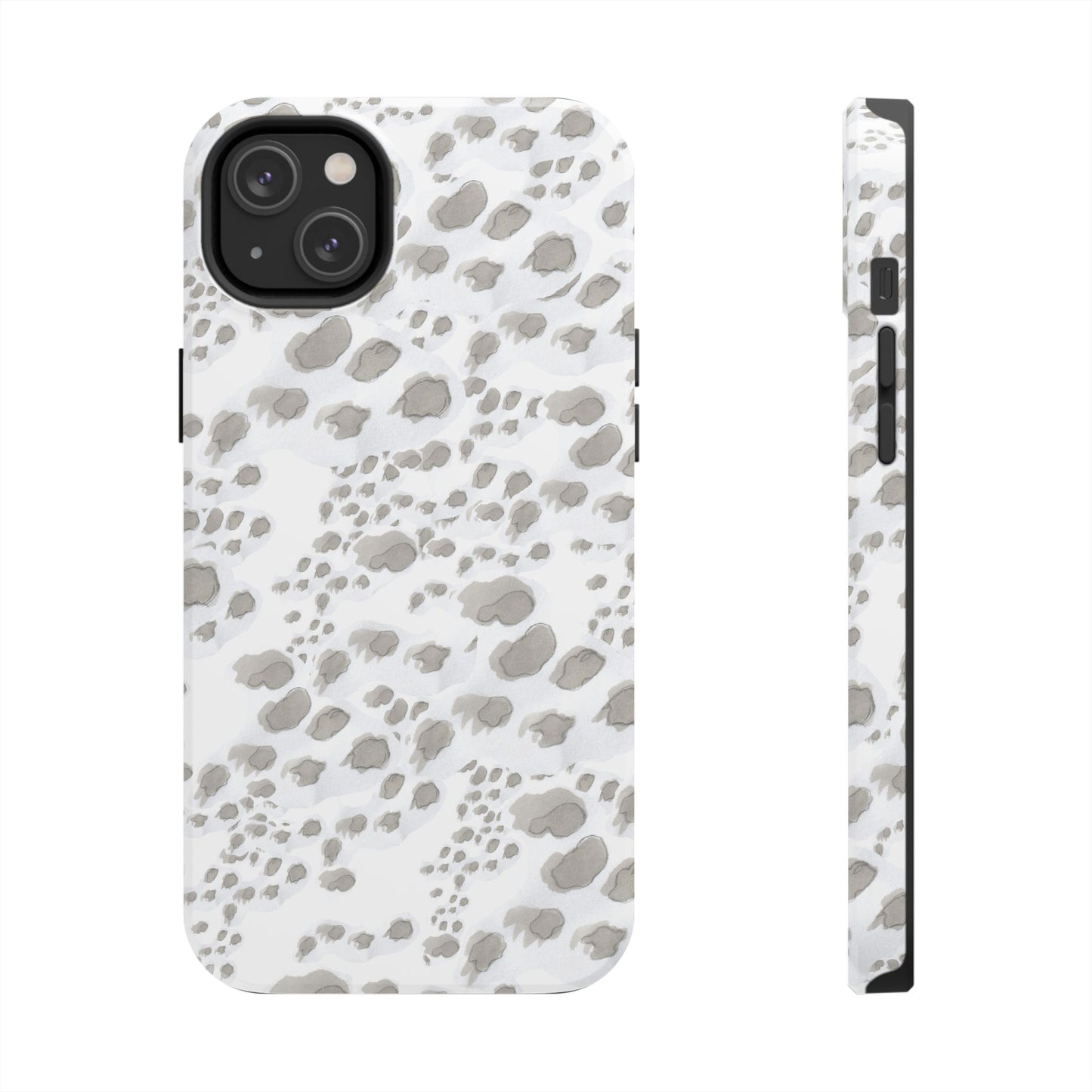 Kitty Dots White Phone Case