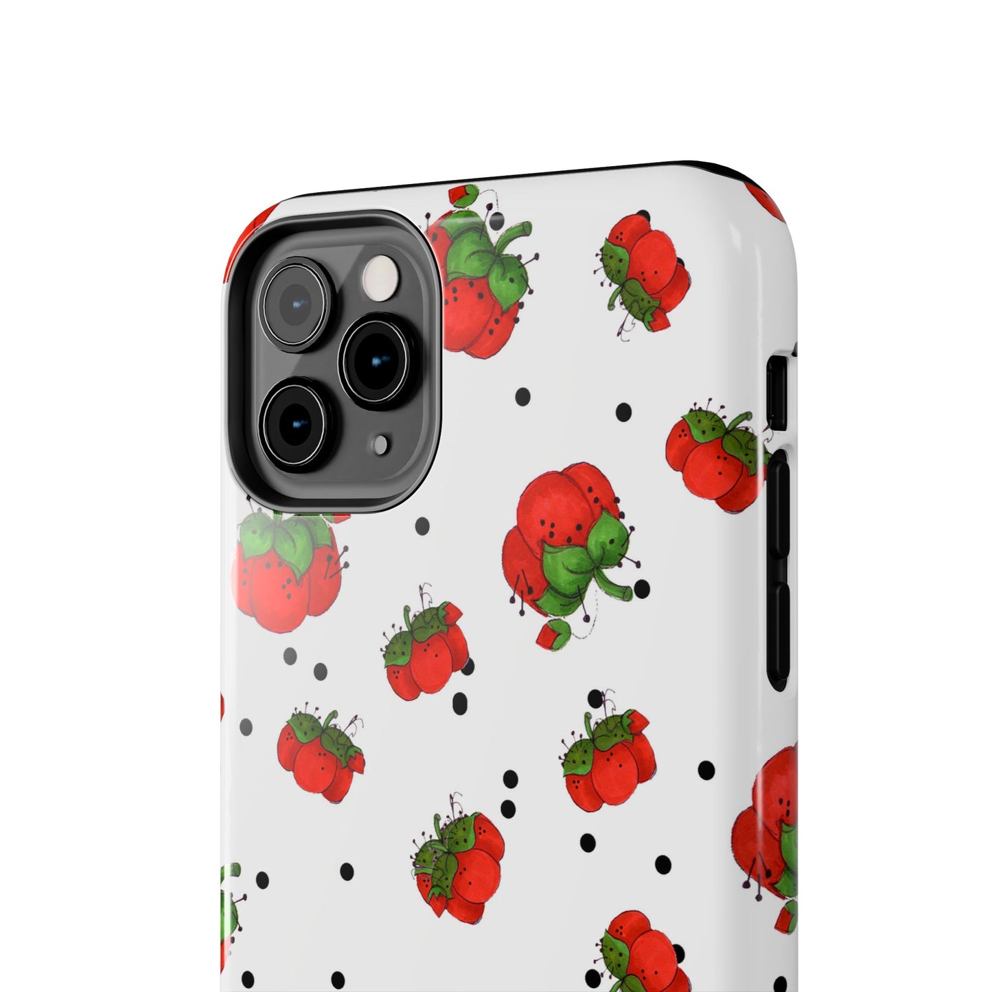 Pin Dots White Phone Case
