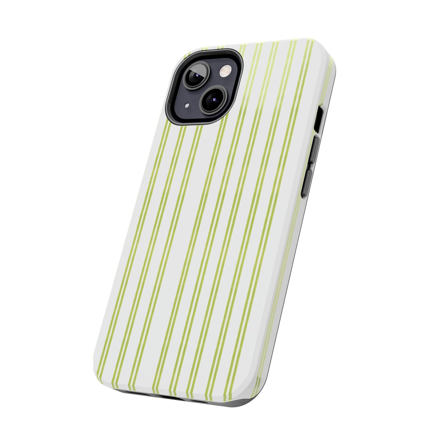 Green Double Stripe Phone Case