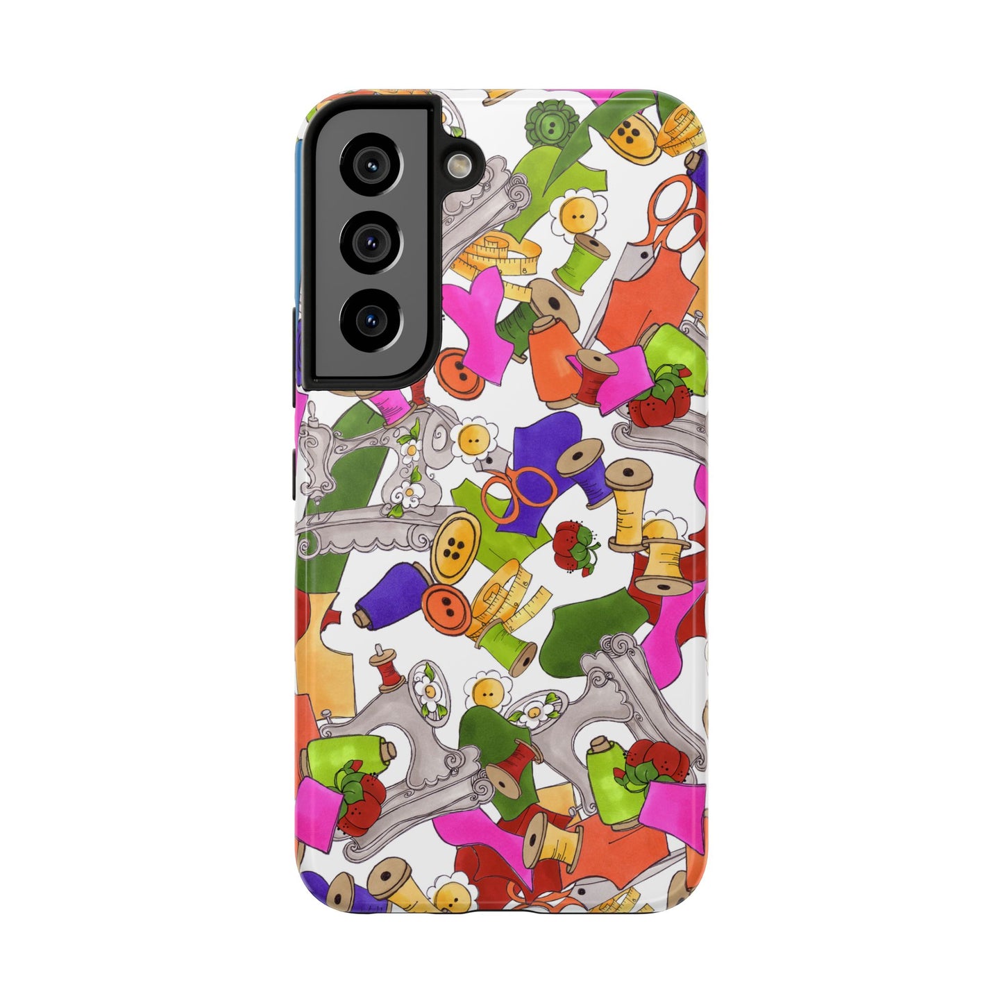 Kaleidasew White Phone Case