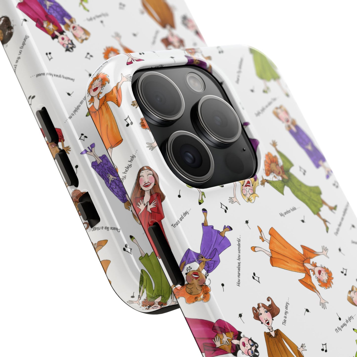 Sing it Sister White Phone Case