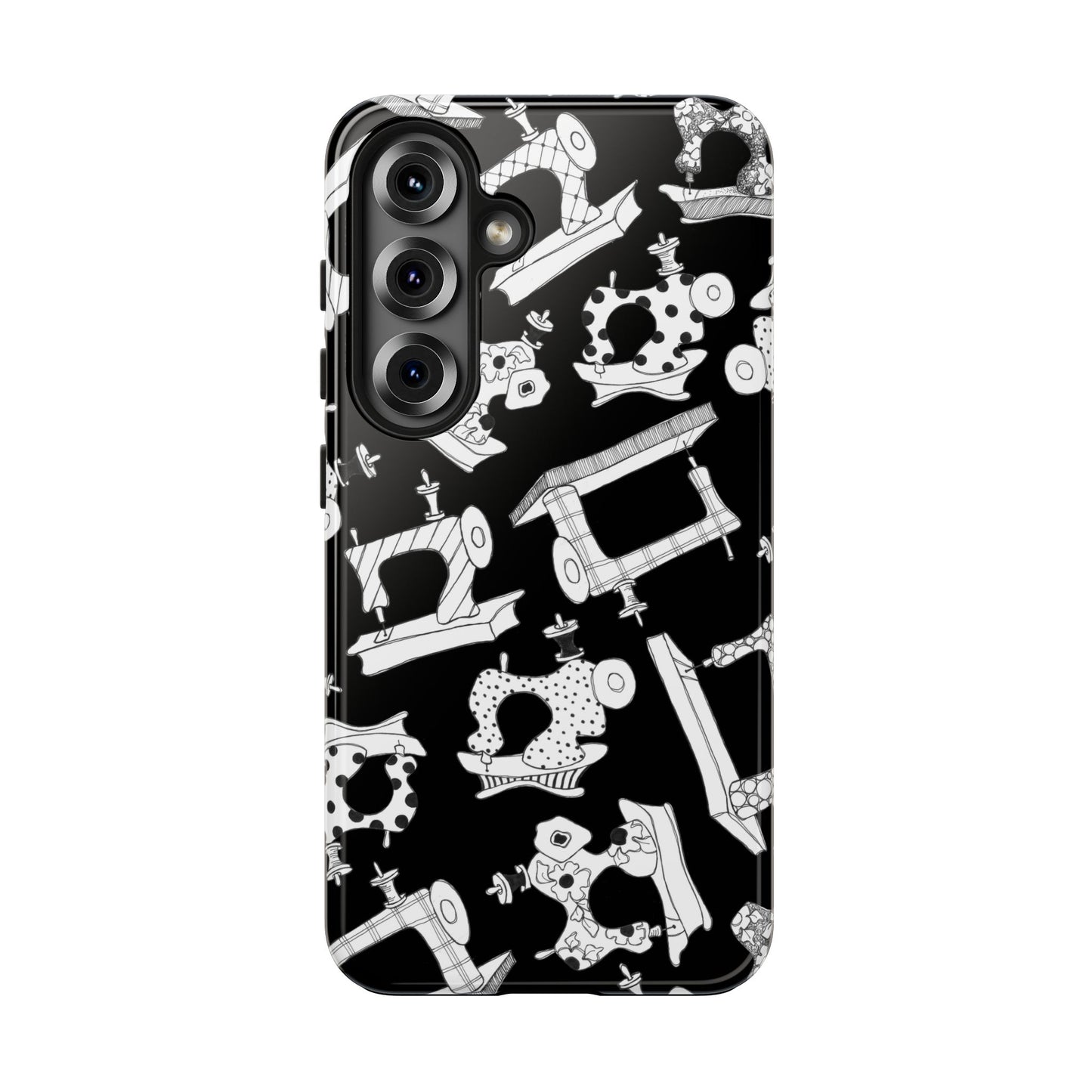 Sew Essential Black Phone Case