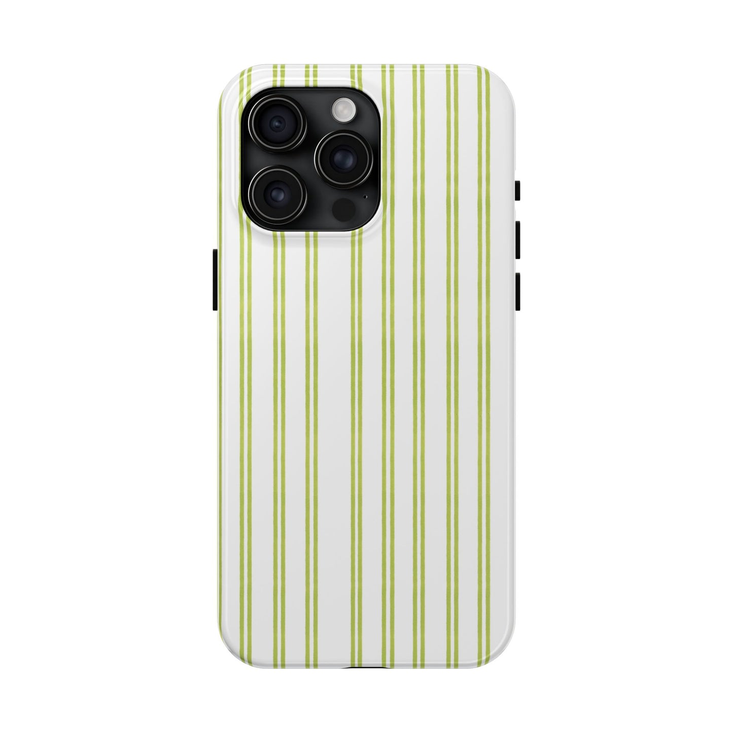 Green Double Stripe Phone Case