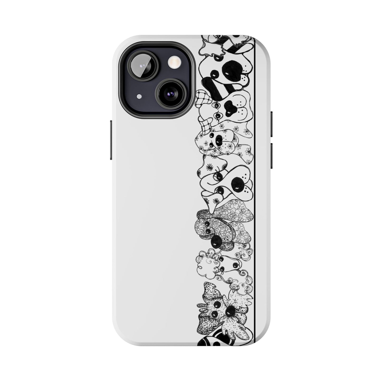 Doggie Dear Border Phone Case