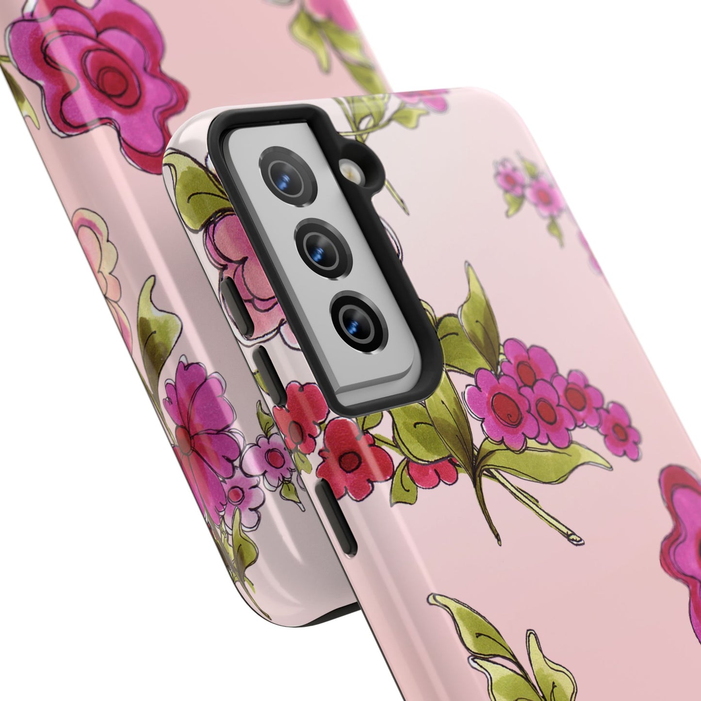 Jumbo Floral Pink Phone Case