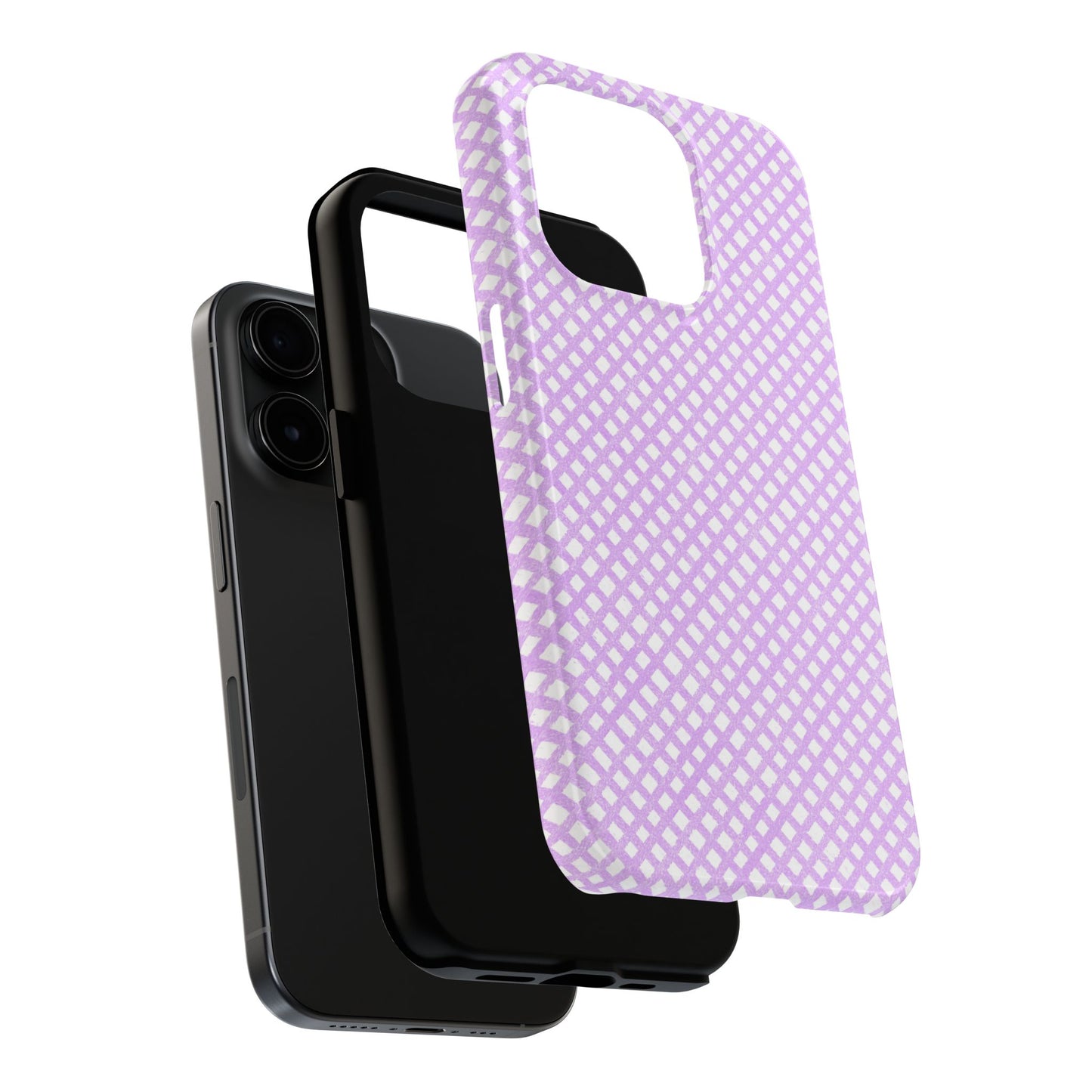 Bias Check Lilac Phone Case