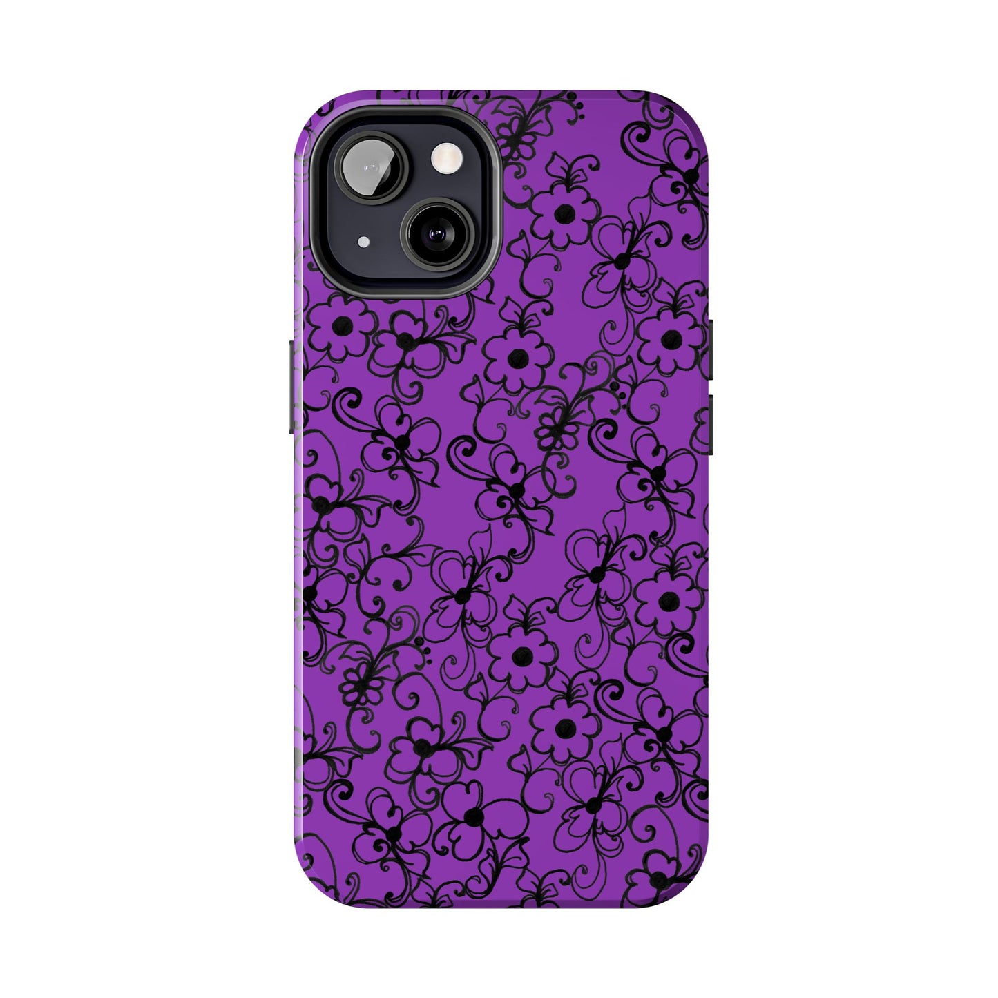 Daisy Jungle Purple Phone Case