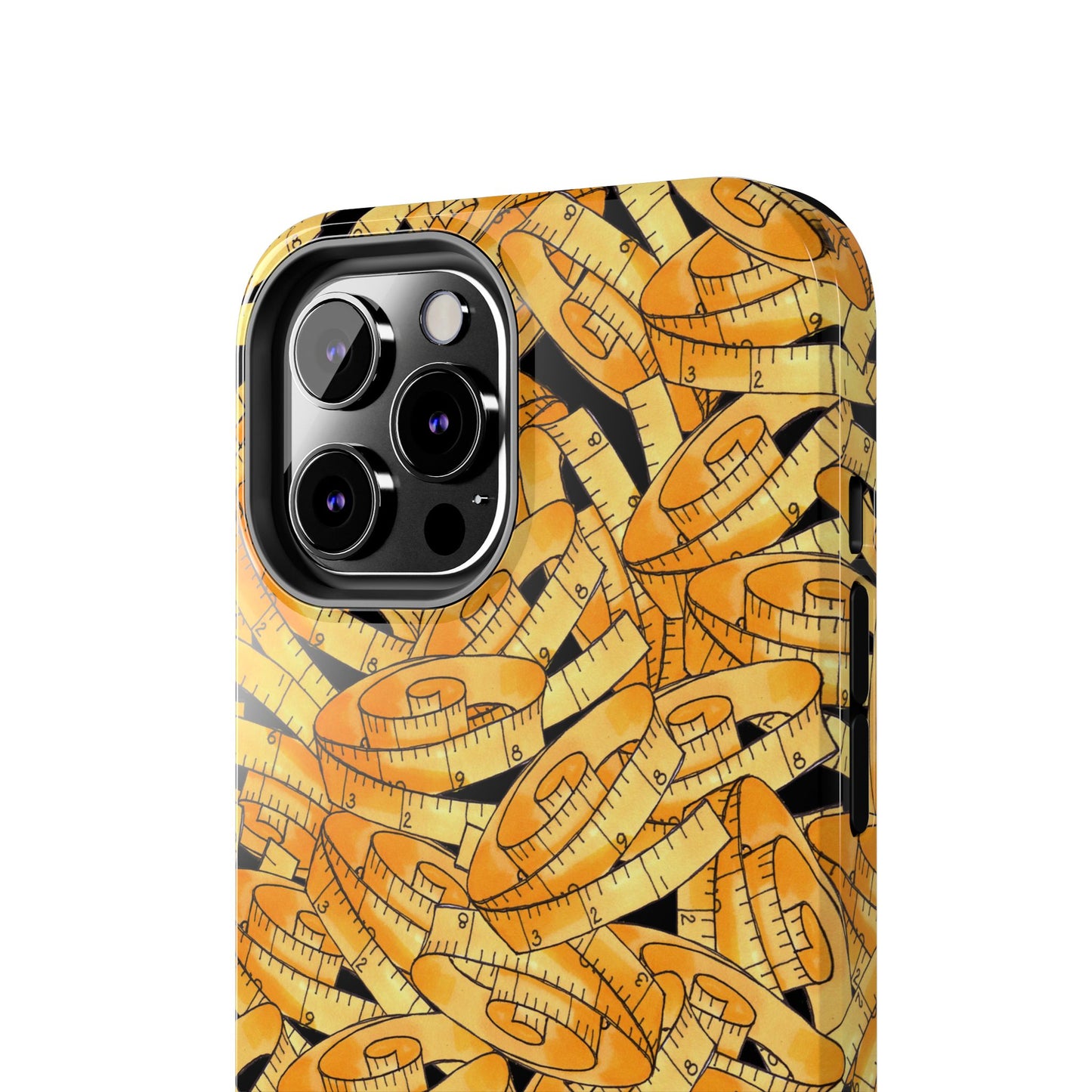 Tape Storm Black / Yellow Phone Case