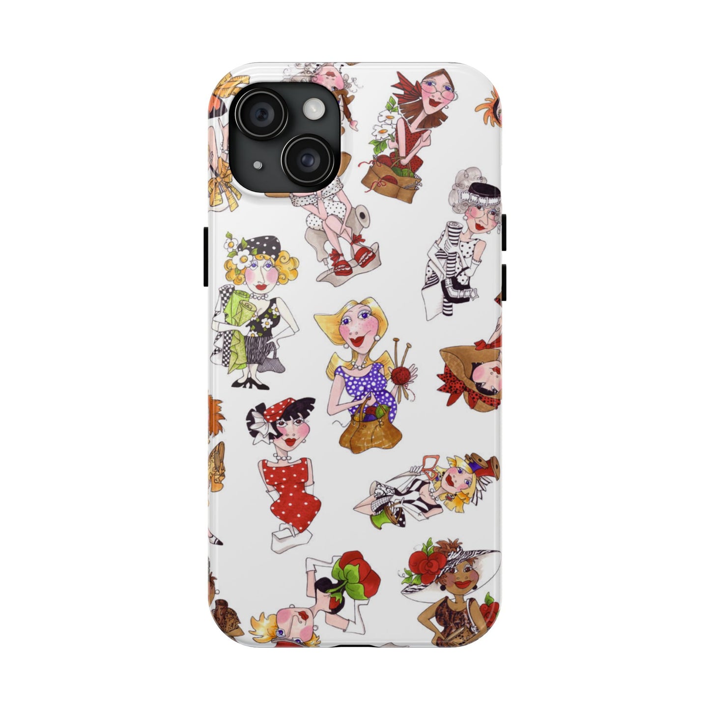 Creative Toss White Phone Case