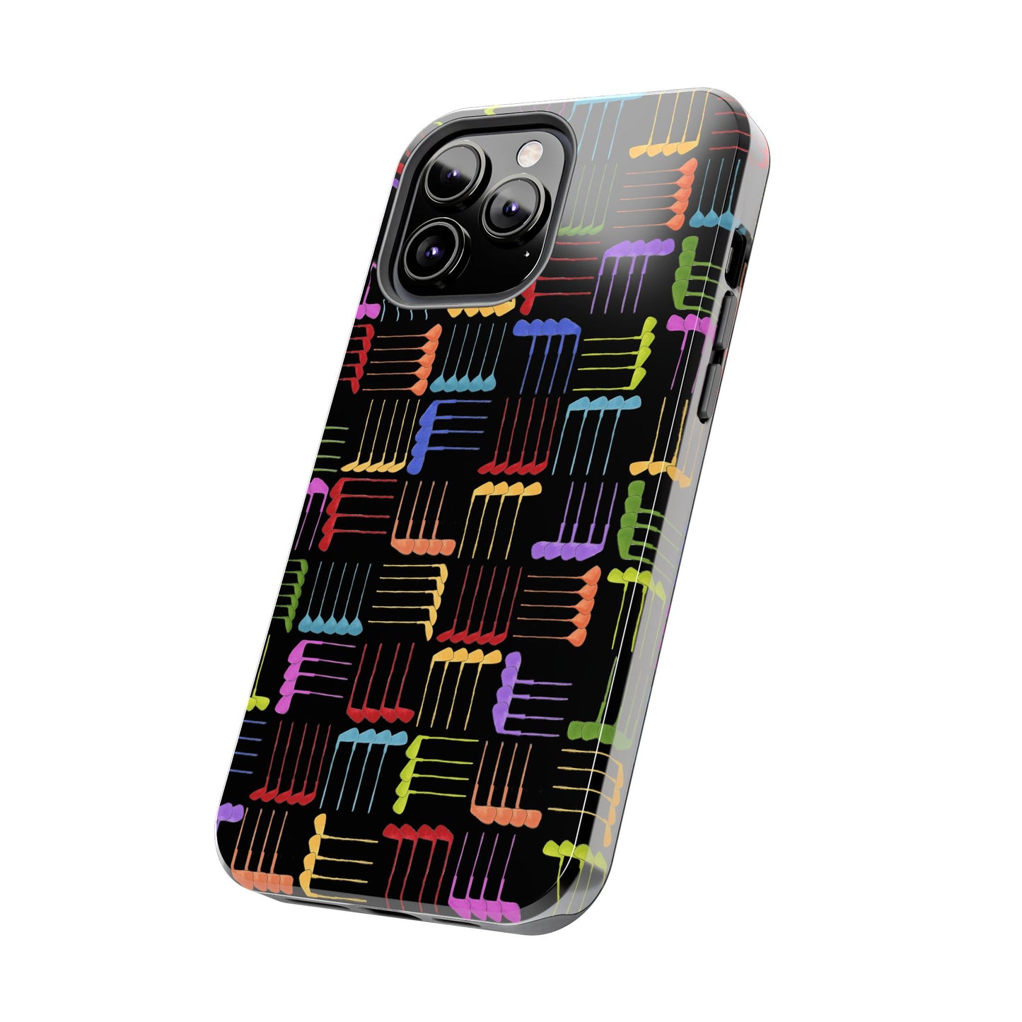 Club Weave Black Phone Case