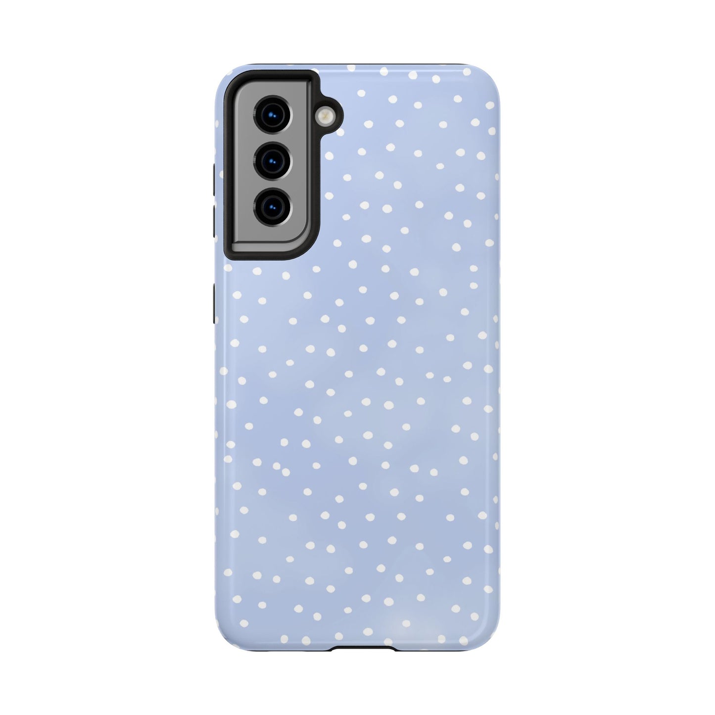 Petite Dots Blue / White Phone Case