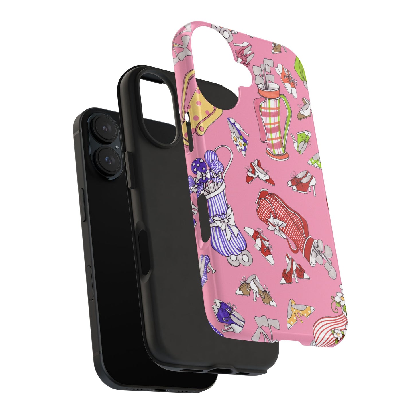 Bags & Shoes Pink Phone Case