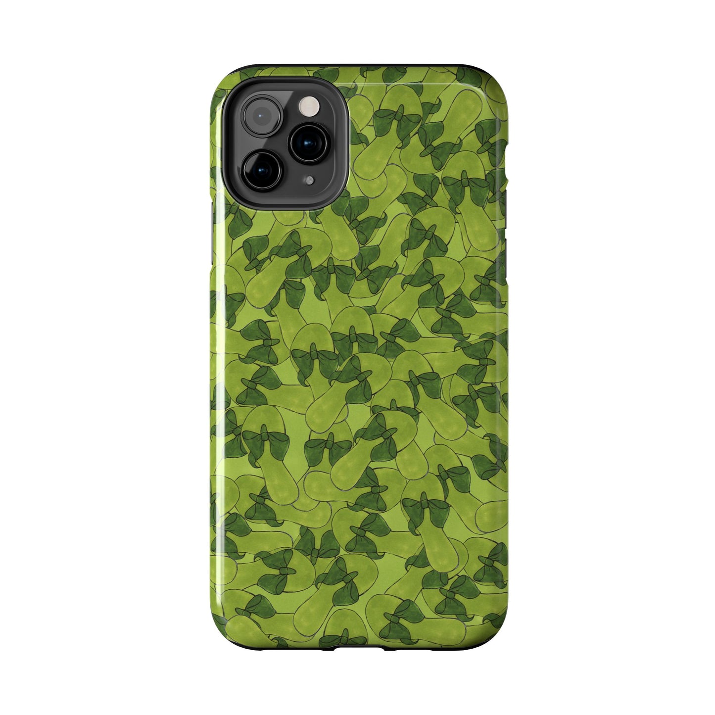 Green Flip Flops Phone Case