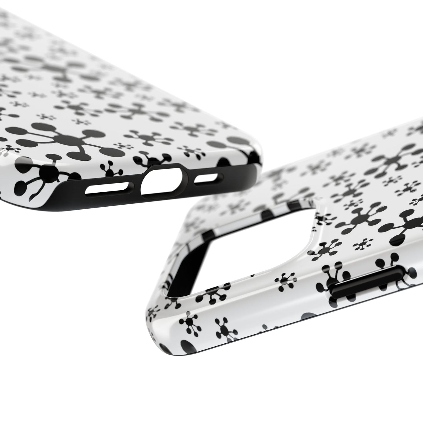Jacks White / Black Phone Case
