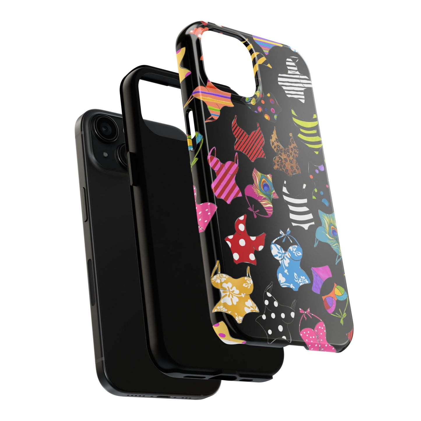 Assorted Suits Black Phone Case