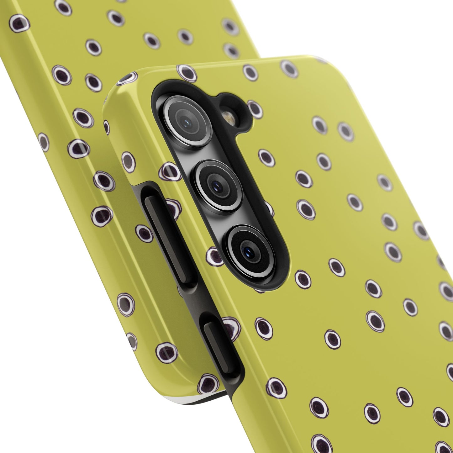 Halo Dots Green Phone Case