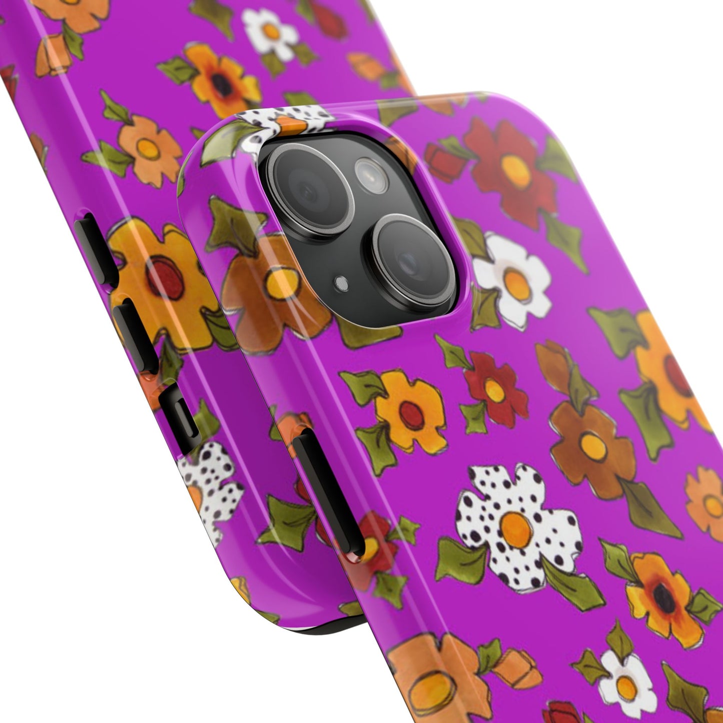Spice Posie Magenta Phone Case