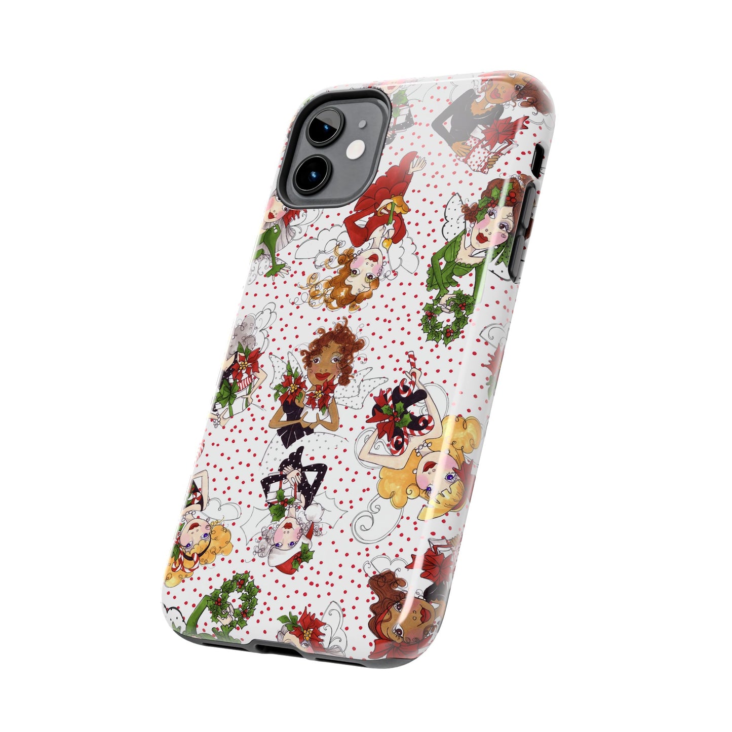 Fairy Toss White / Red Phone Case