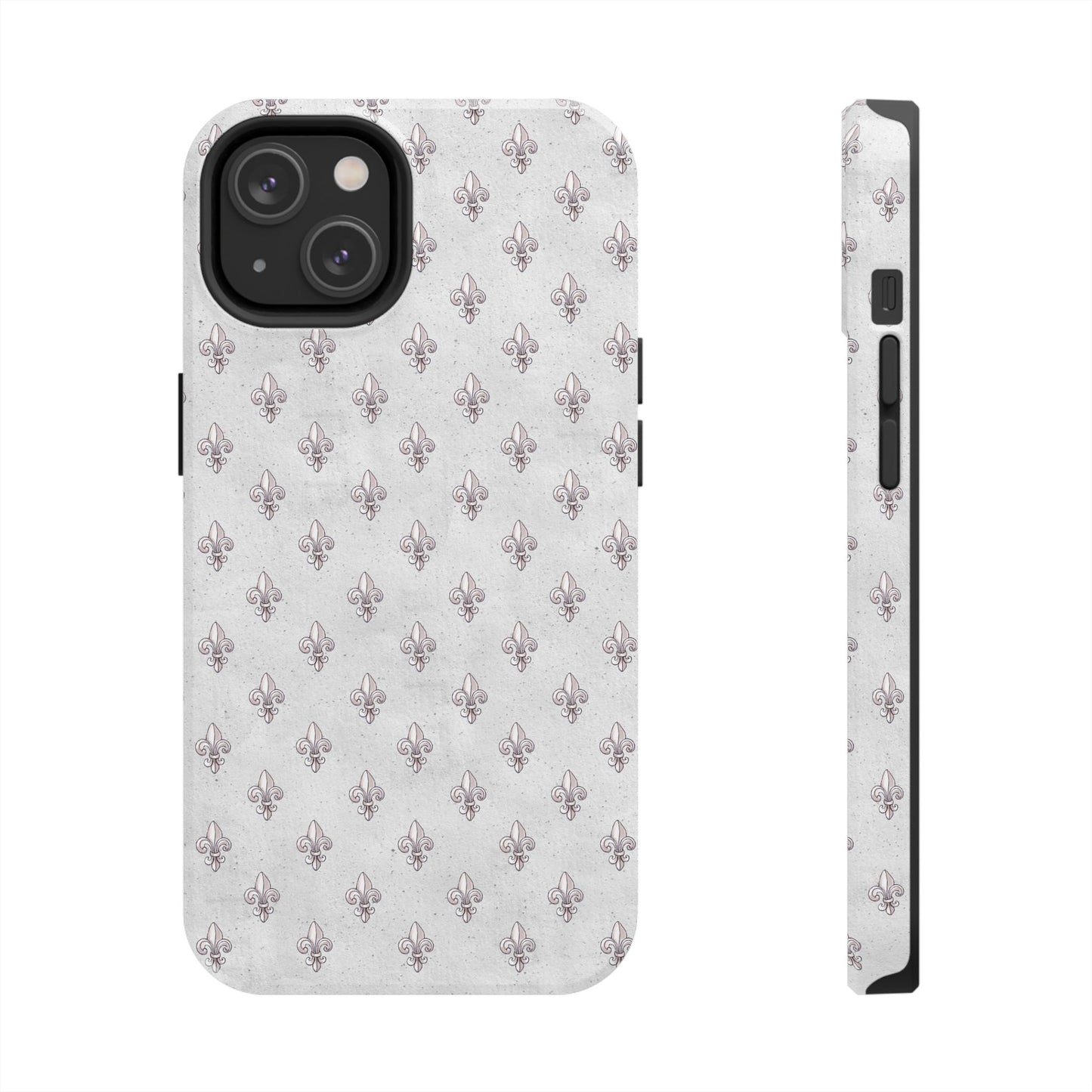 Fleurs Silver Phone Case