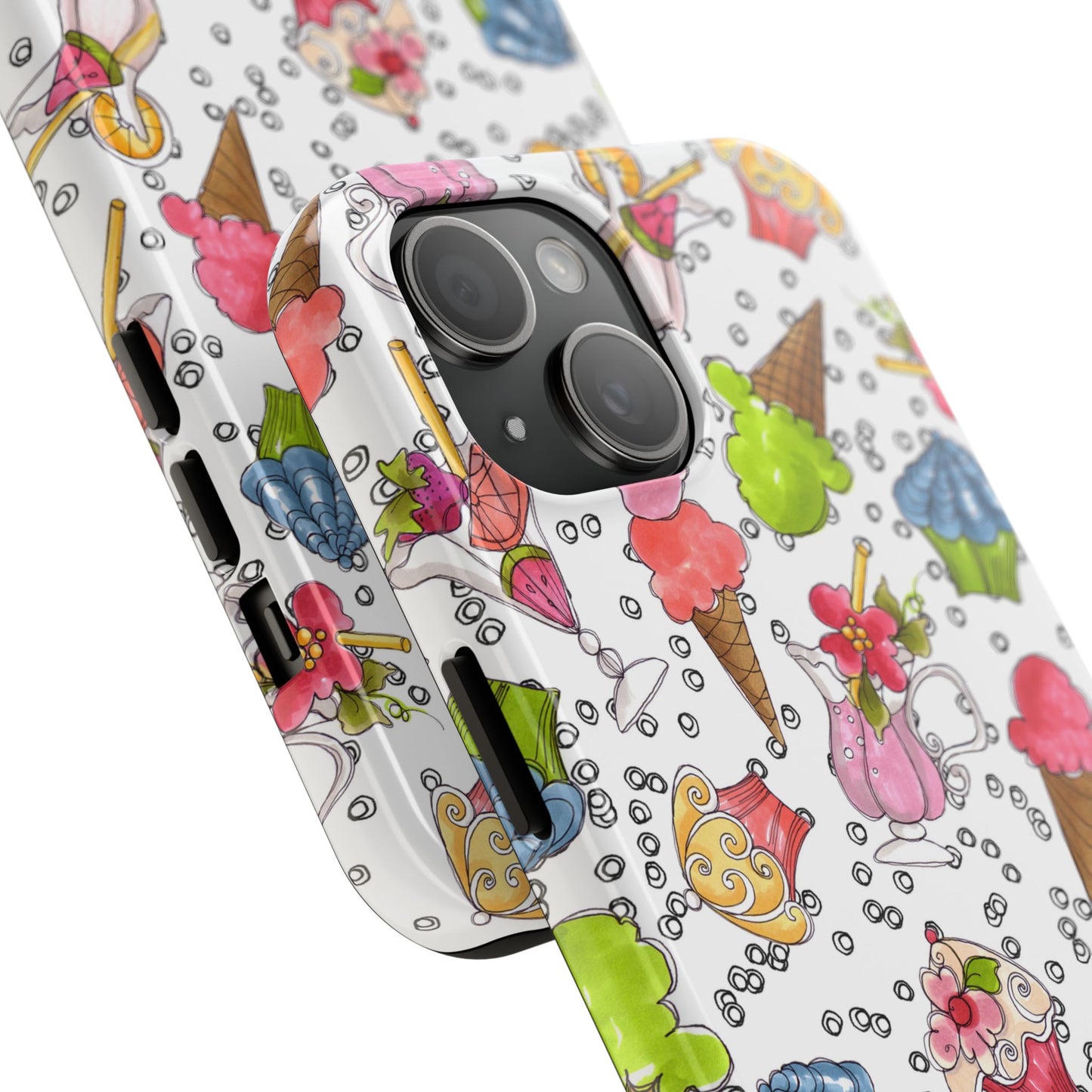 Resort Food White Phone Case