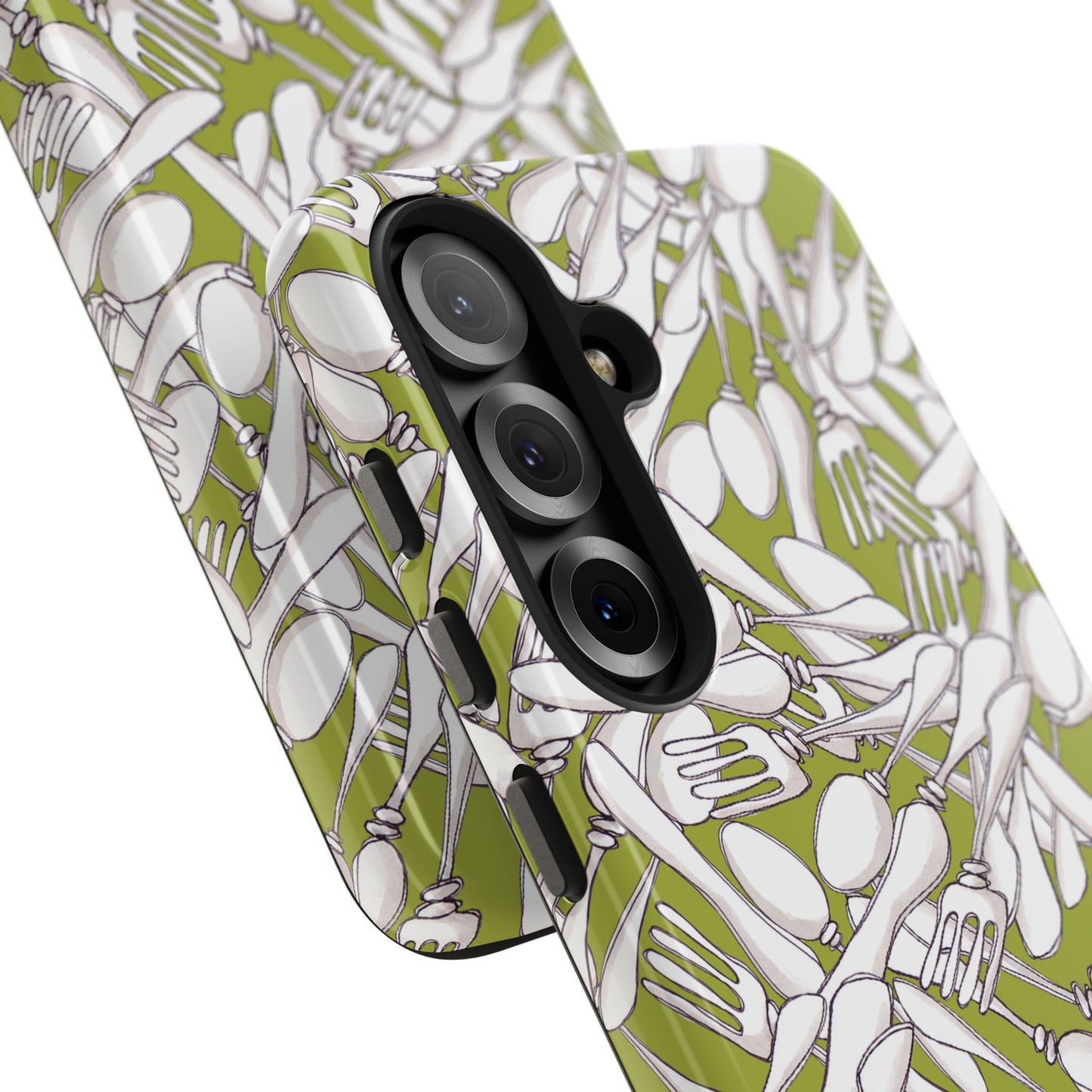 Silverware Wars Green Phone Case